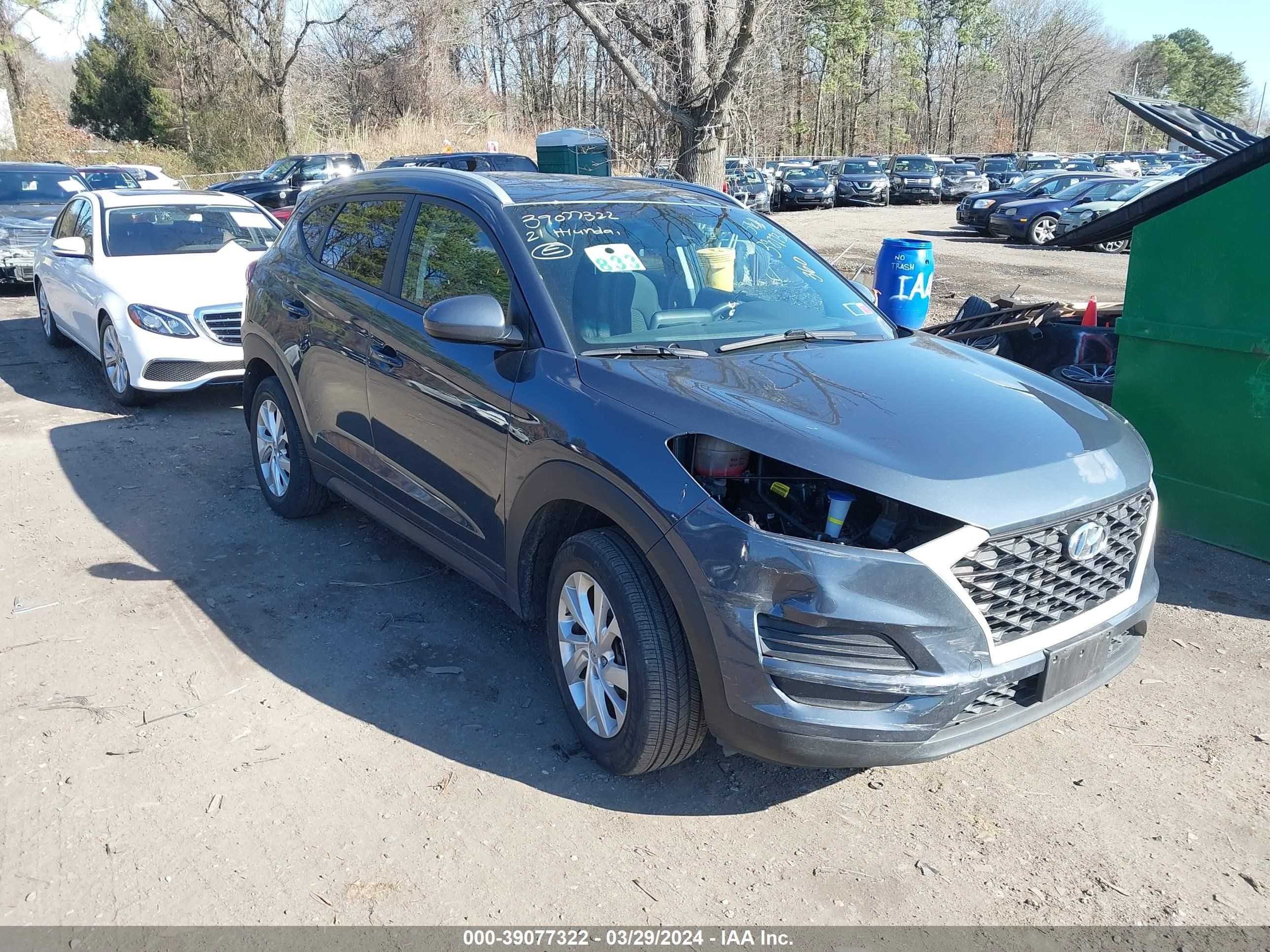 HYUNDAI TUCSON 2021 km8j3ca40mu365626