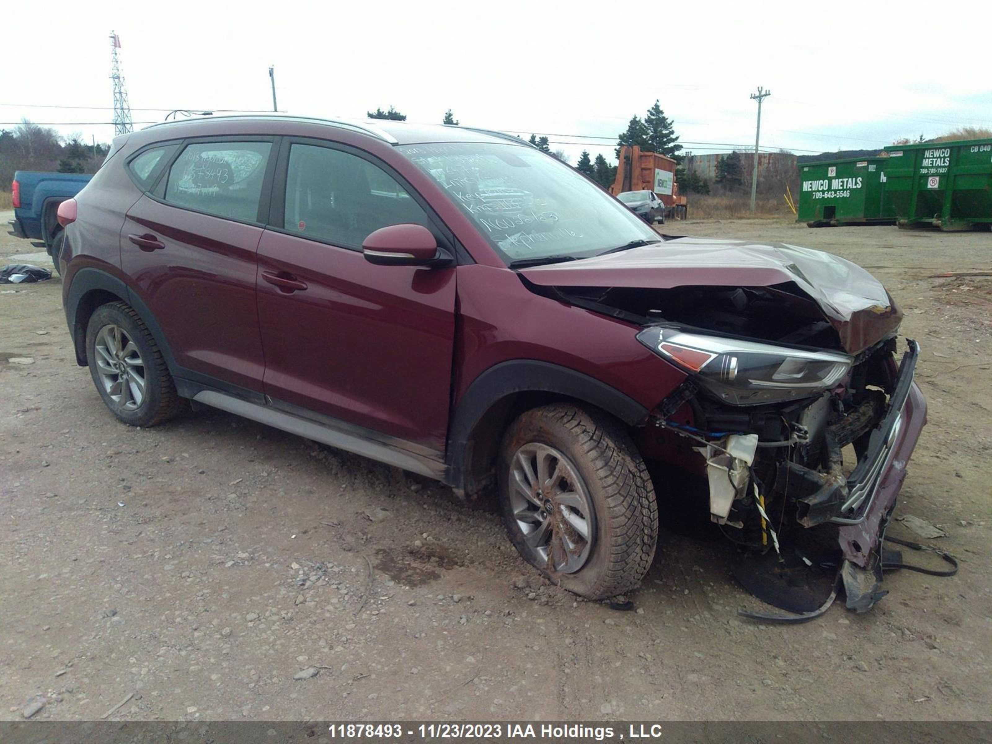 HYUNDAI TUCSON 2018 km8j3ca41ju647219