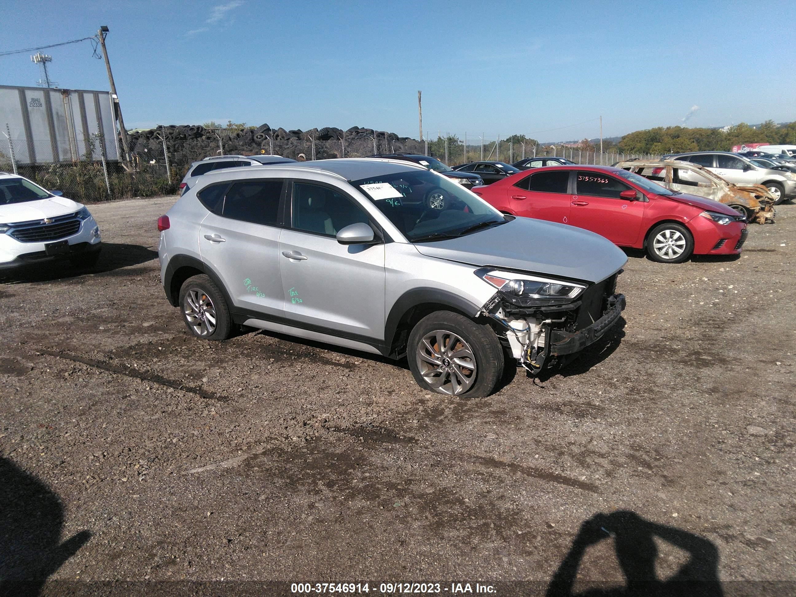 HYUNDAI TUCSON 2018 km8j3ca41ju698431