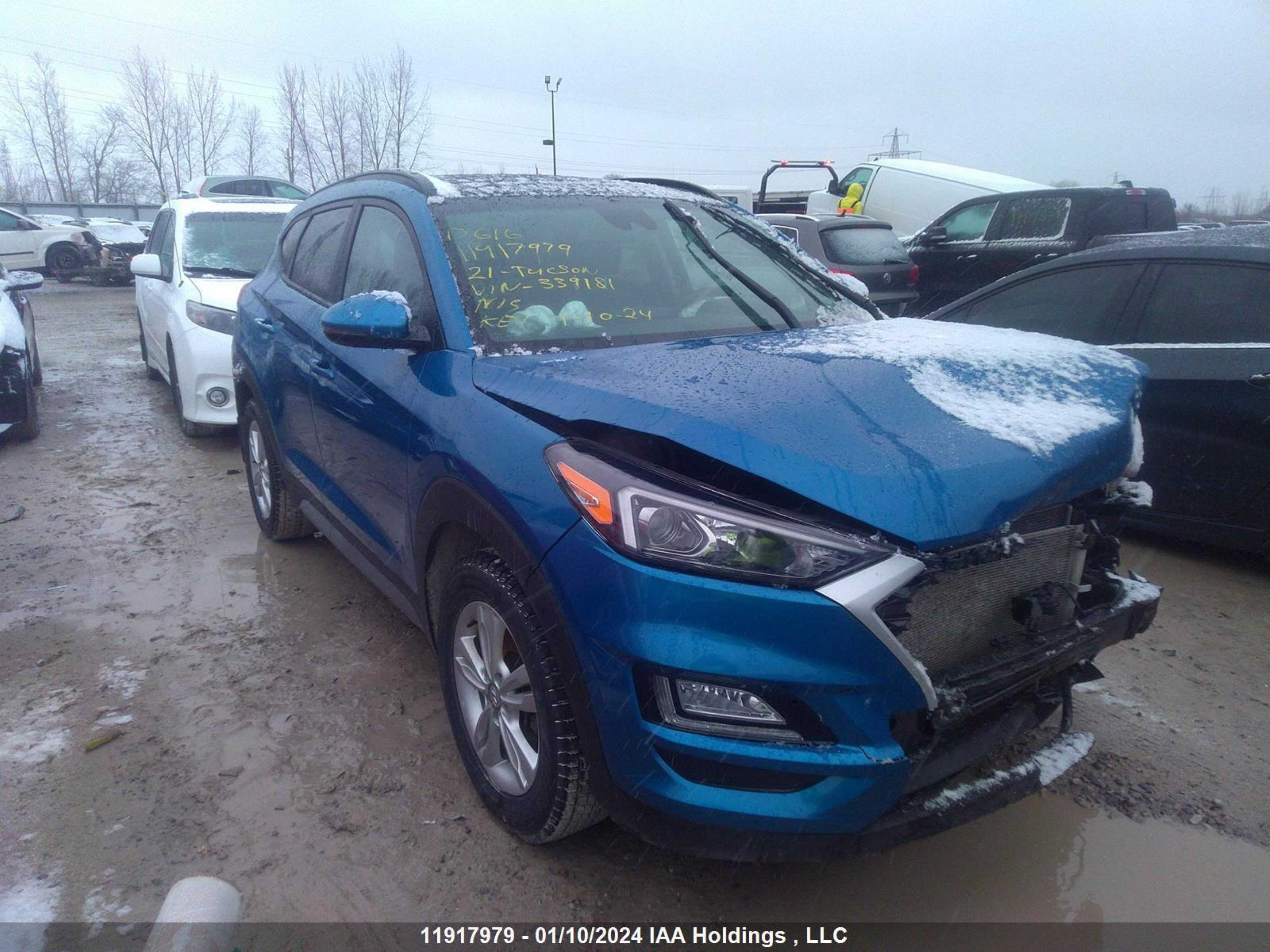 HYUNDAI TUCSON 2021 km8j3ca41mu339181