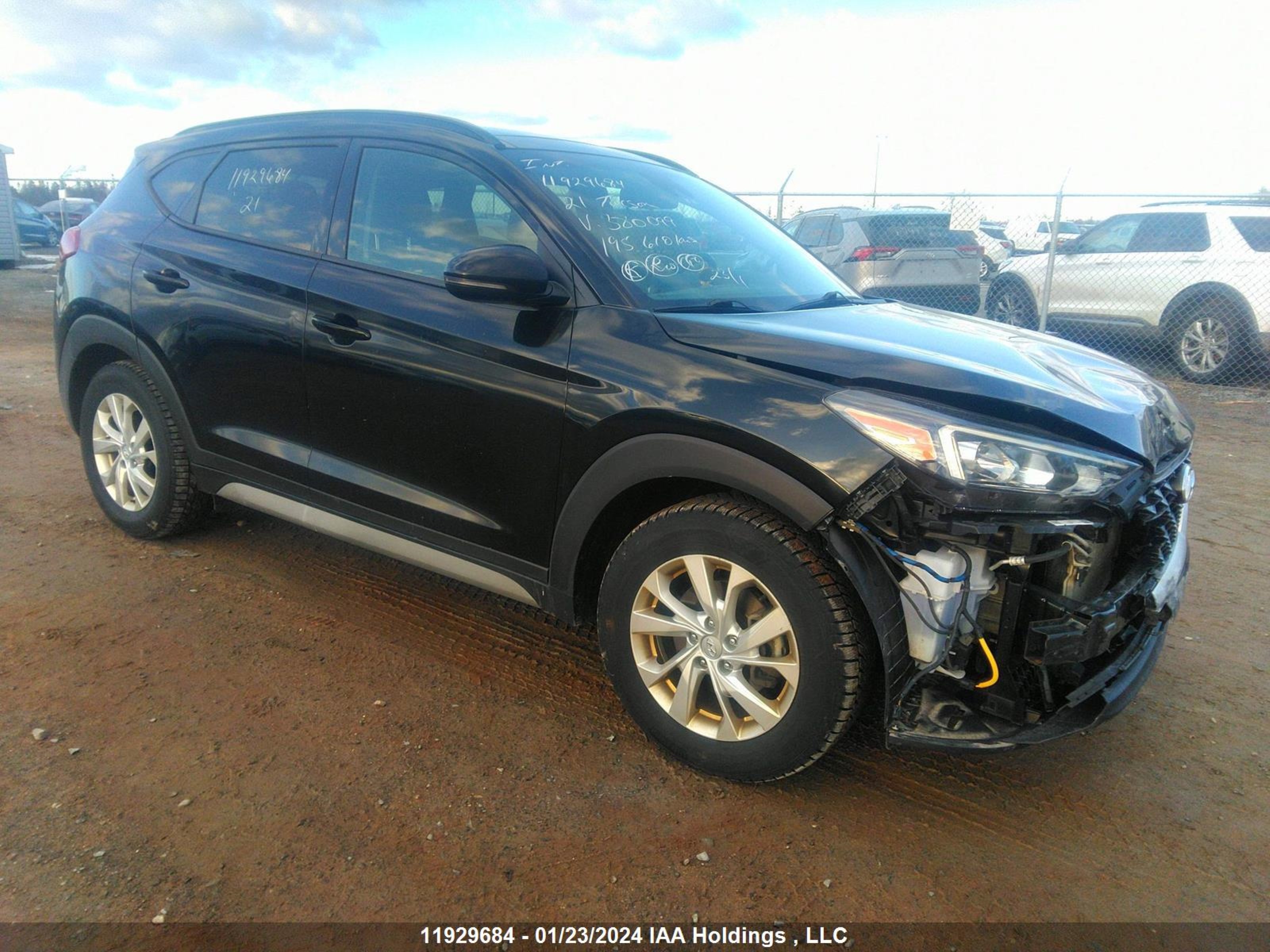 HYUNDAI TUCSON 2021 km8j3ca41mu380099