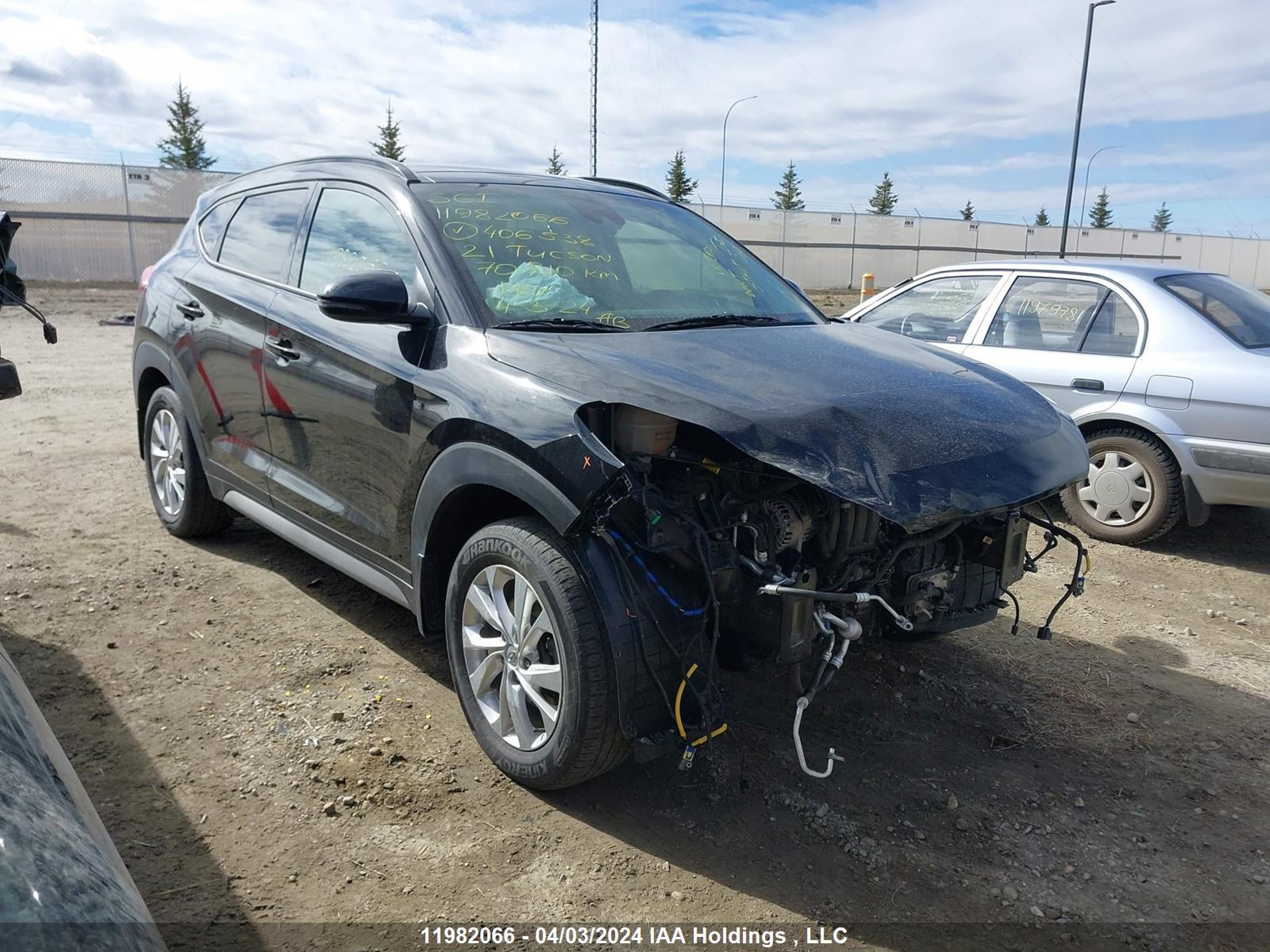 HYUNDAI TUCSON 2021 km8j3ca41mu406538