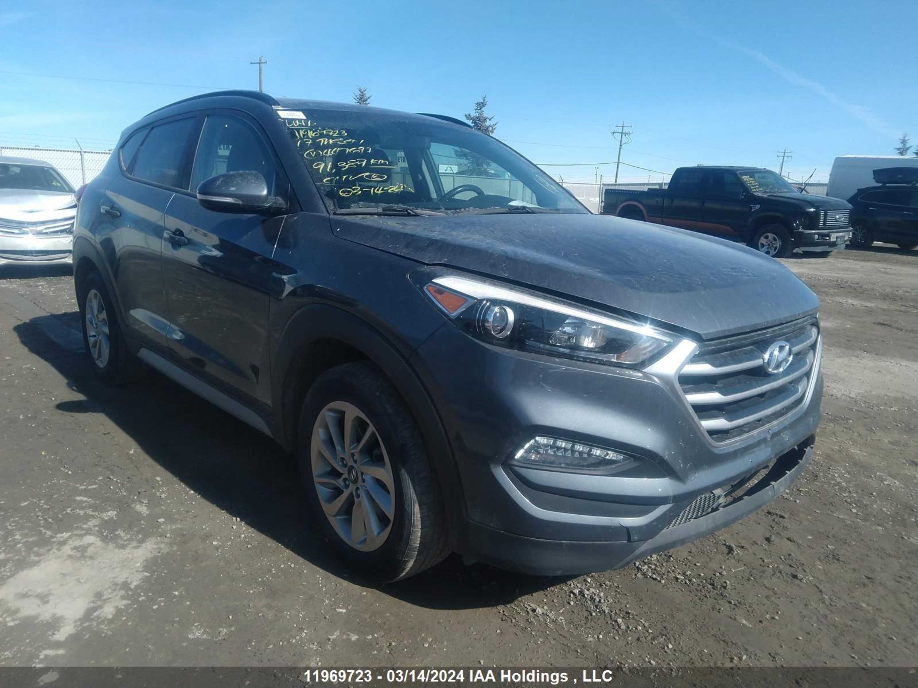 HYUNDAI TUCSON 2017 km8j3ca42hu449677