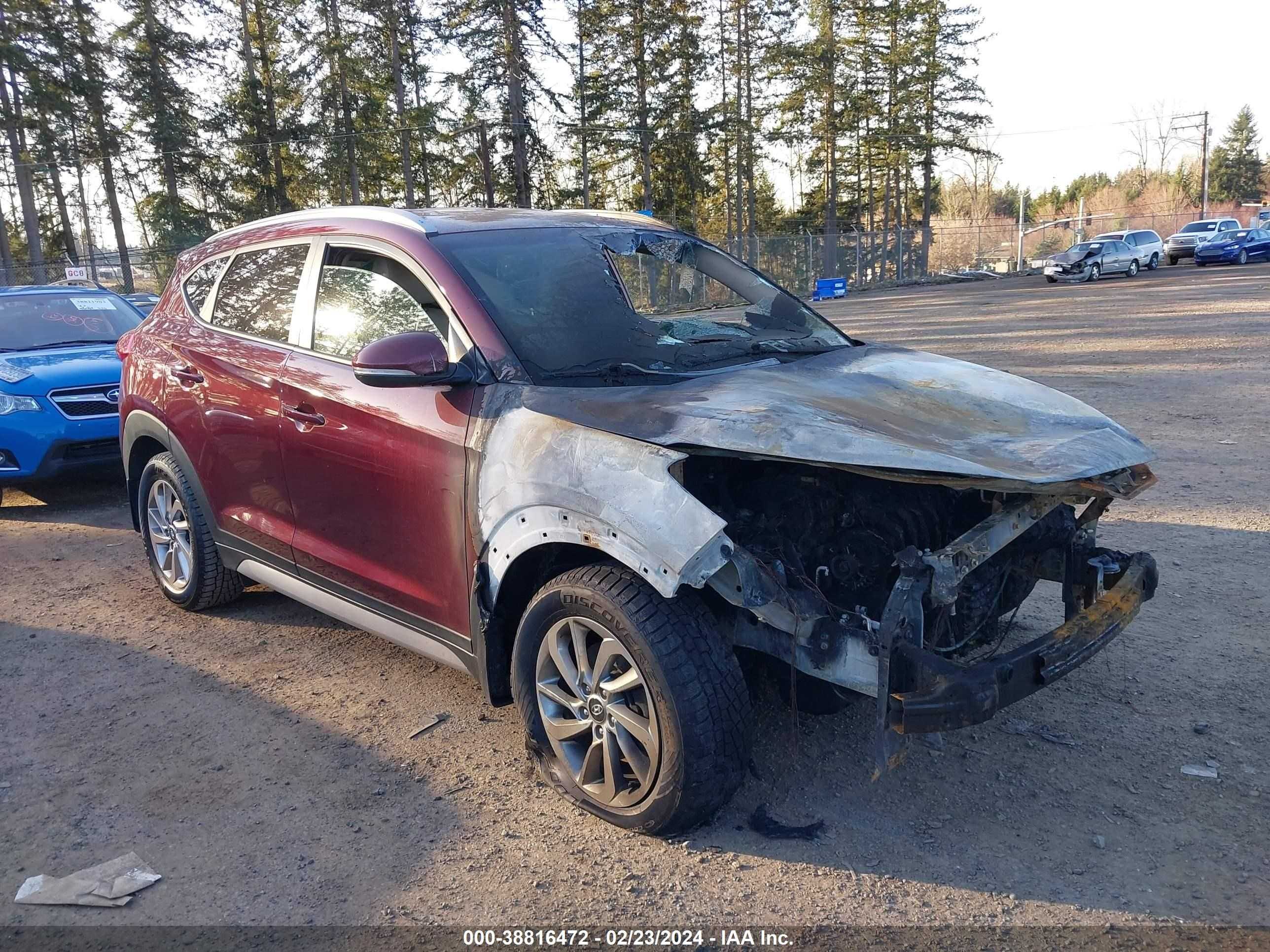 HYUNDAI TUCSON 2017 km8j3ca42hu523793