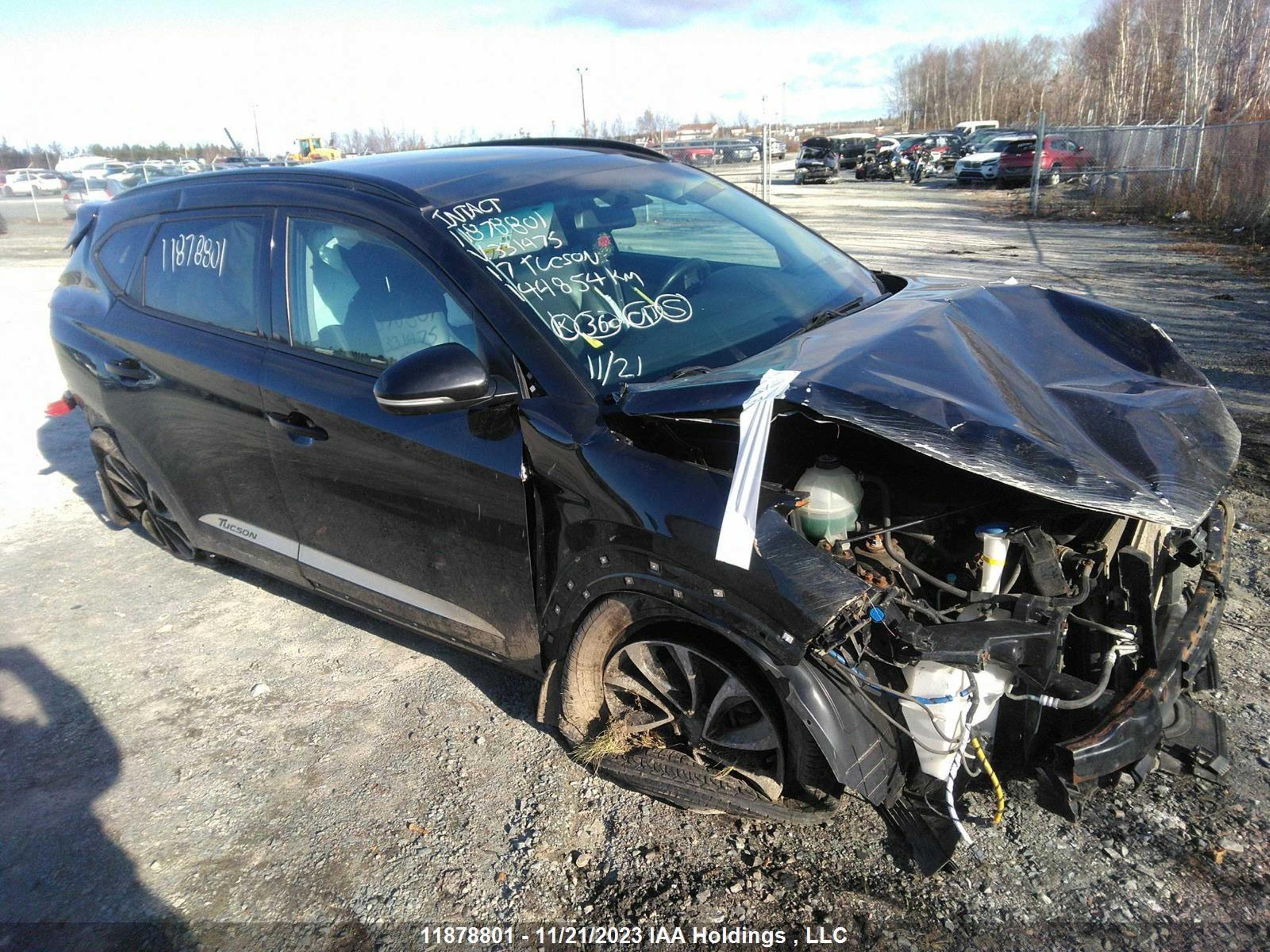 HYUNDAI TUCSON 2017 km8j3ca43hu331475