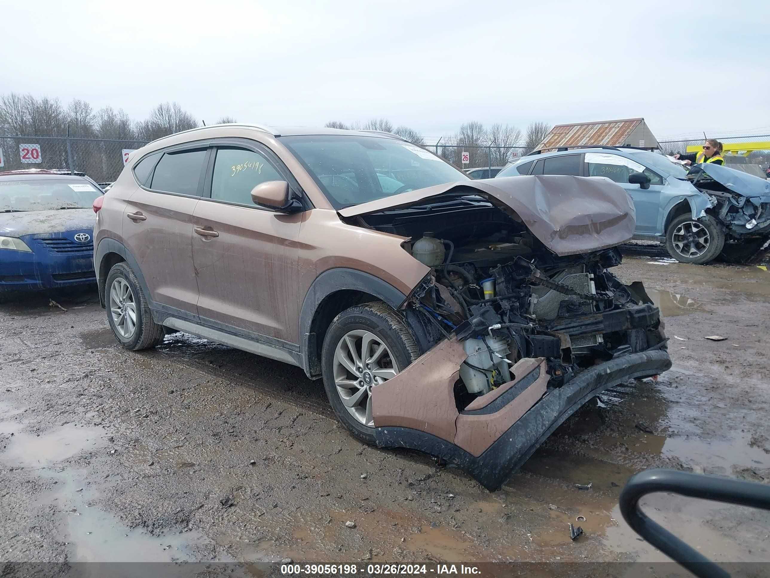 HYUNDAI TUCSON 2017 km8j3ca45hu256696