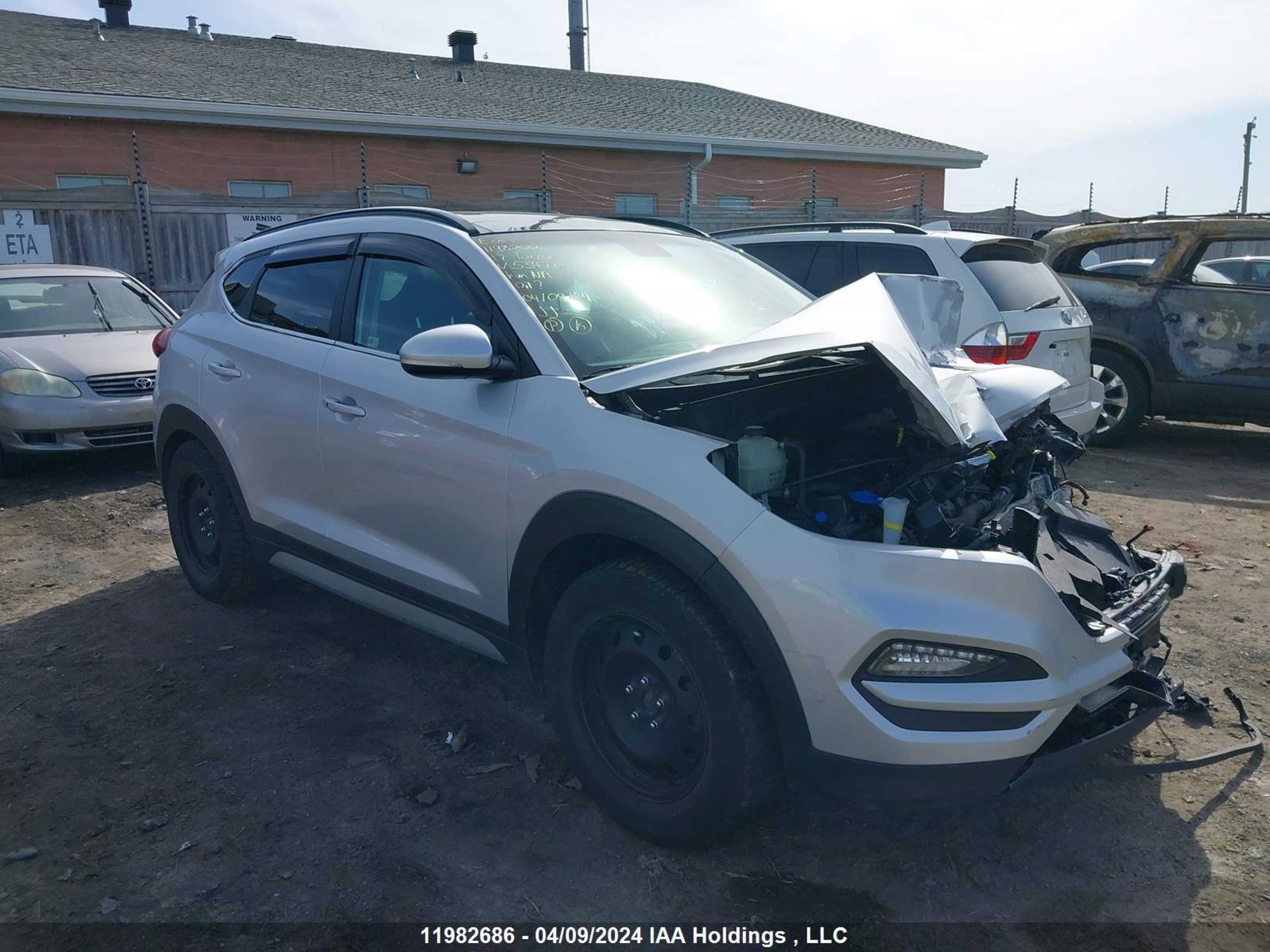 HYUNDAI TUCSON 2017 km8j3ca45hu534772