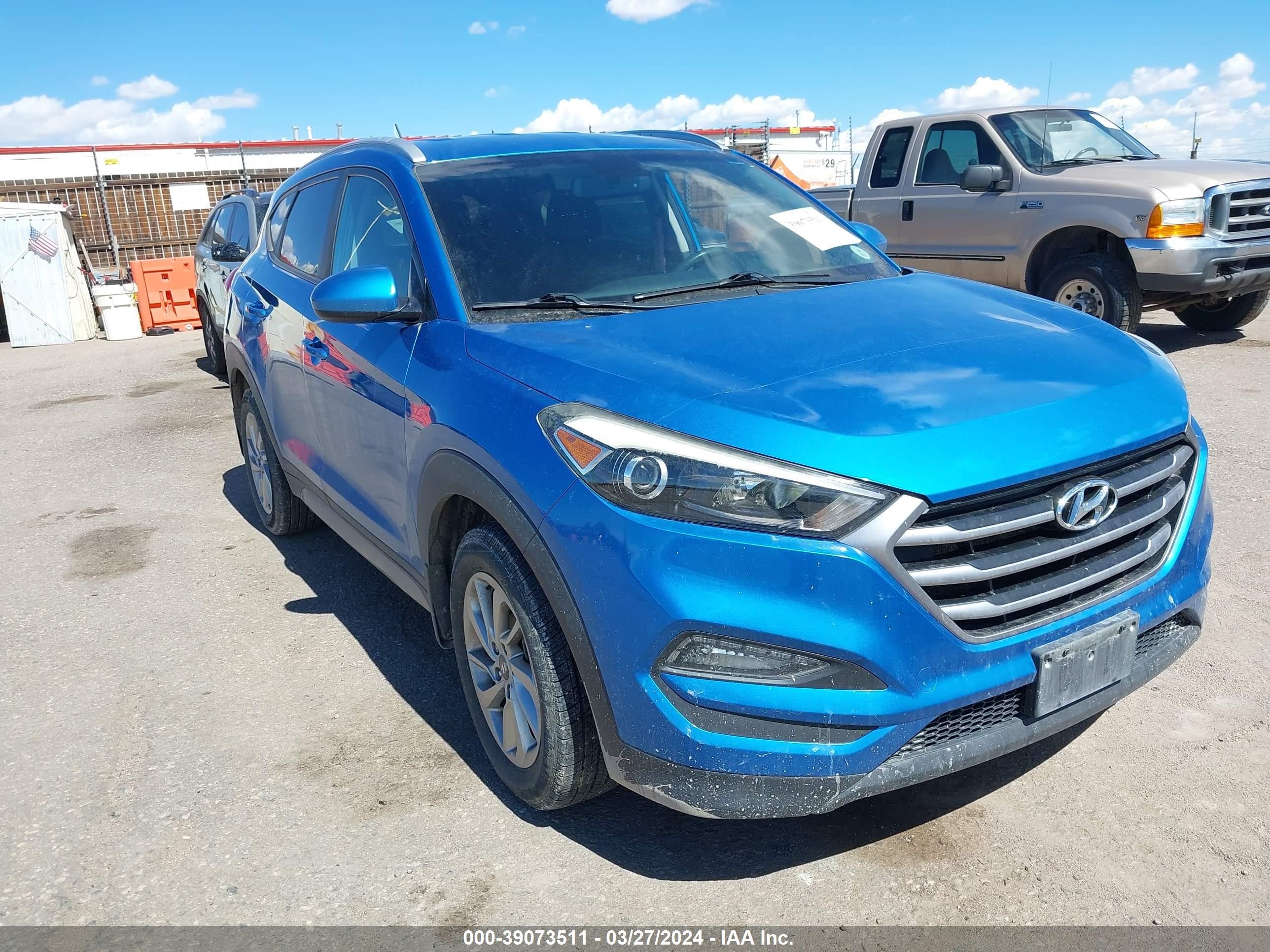 HYUNDAI TUCSON 2017 km8j3ca47hu292941