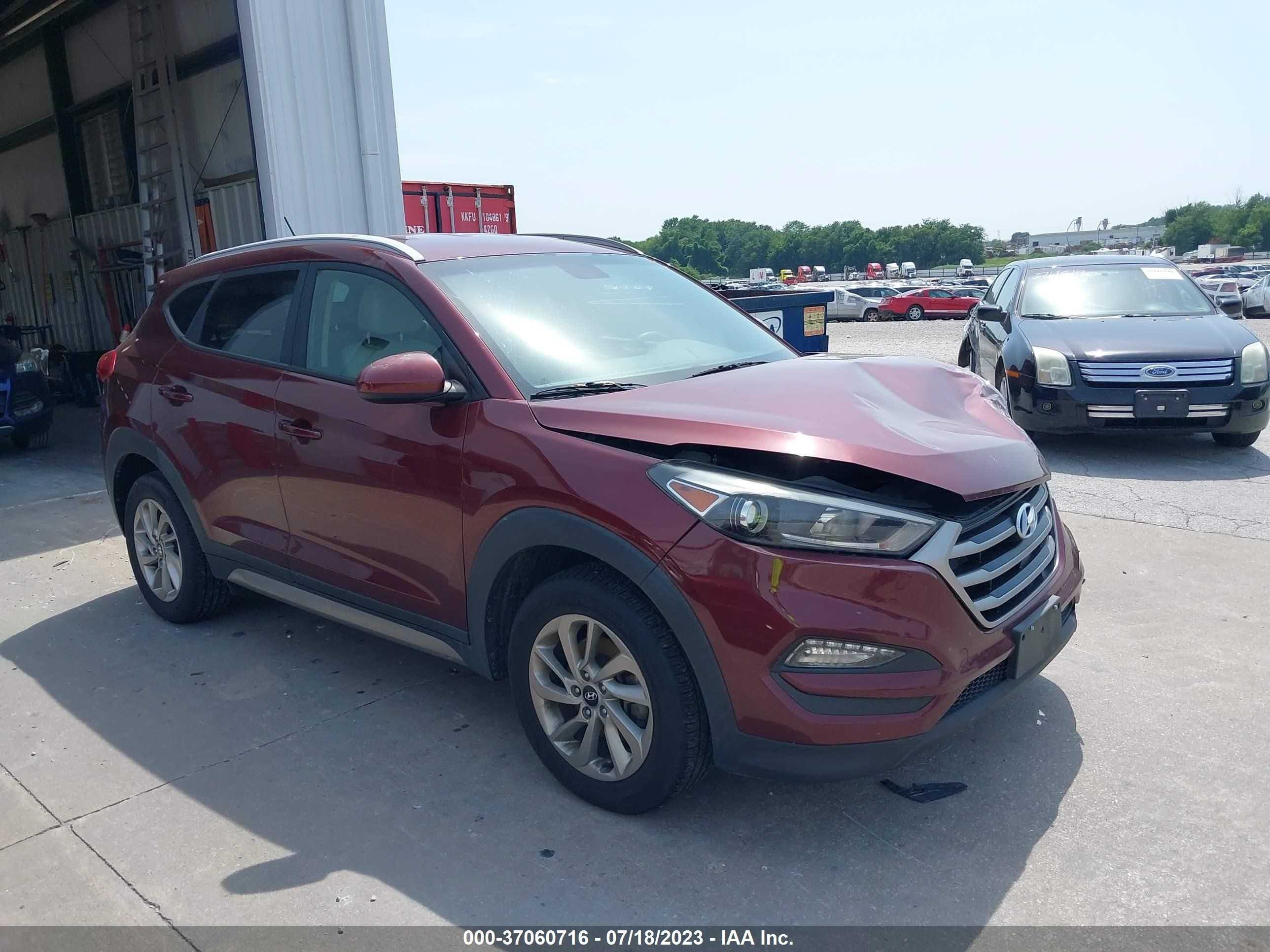 HYUNDAI TUCSON 2017 km8j3ca47hu351115