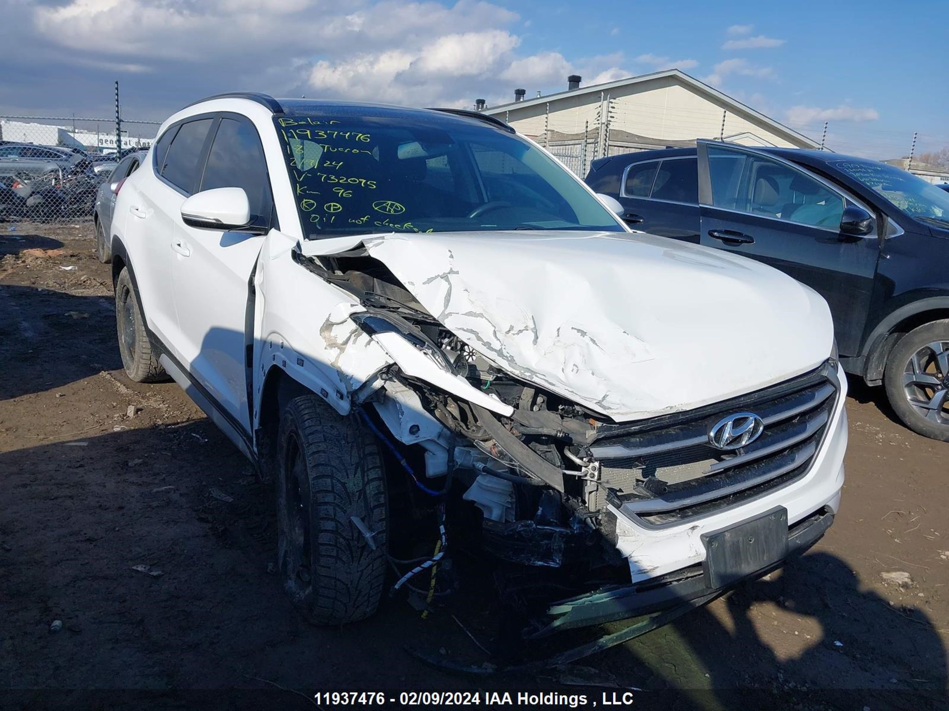 HYUNDAI TUCSON 2018 km8j3ca47ju732095