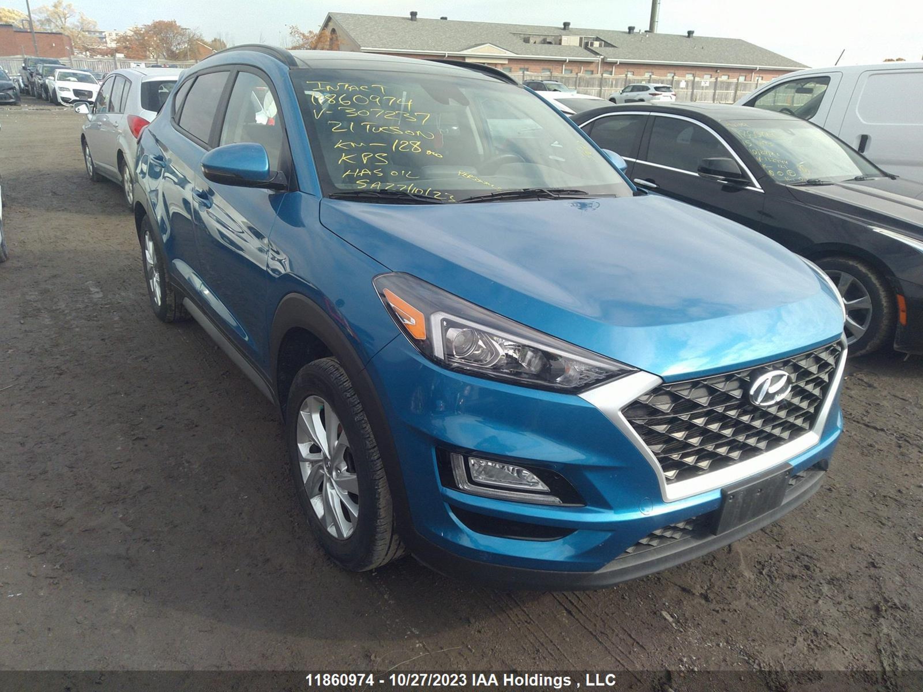 HYUNDAI TUCSON 2021 km8j3ca47mu307237