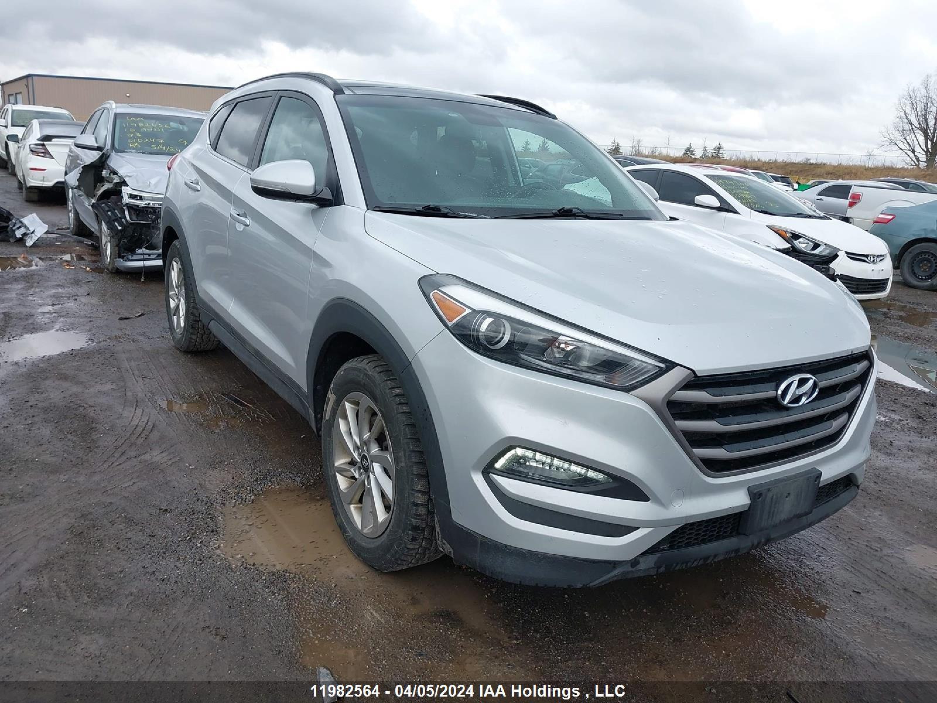 HYUNDAI TUCSON 2016 km8j3ca4xgu036842