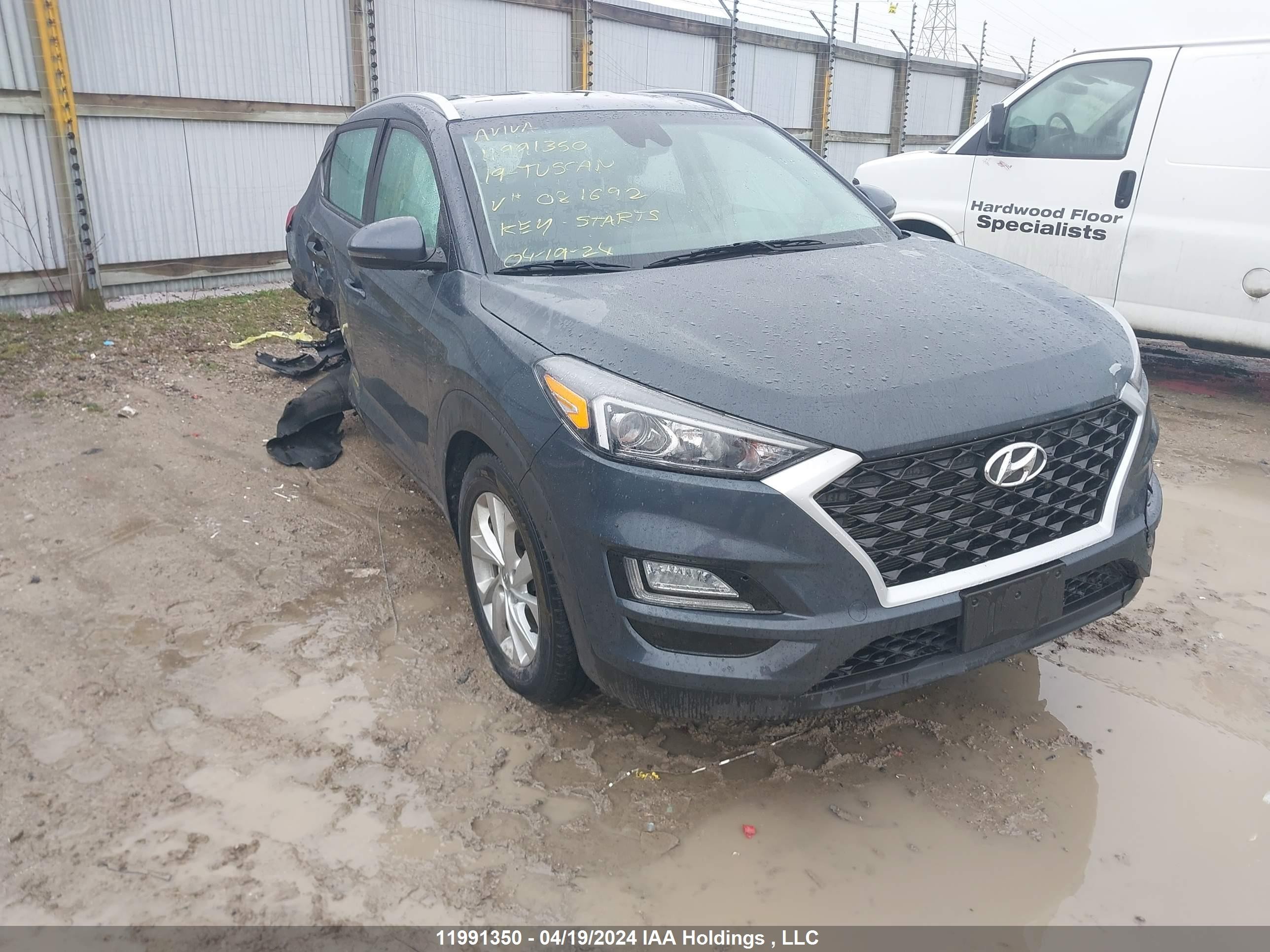 HYUNDAI TUCSON 2019 km8j3ca4xku081692