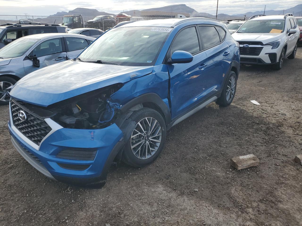 HYUNDAI TUCSON 2019 km8j3cal1ku014437