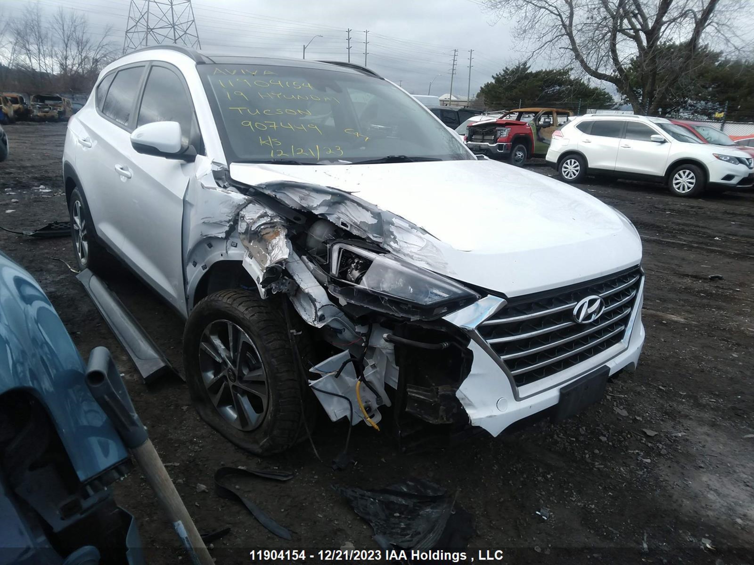 HYUNDAI TUCSON 2019 km8j3cal3ku907449