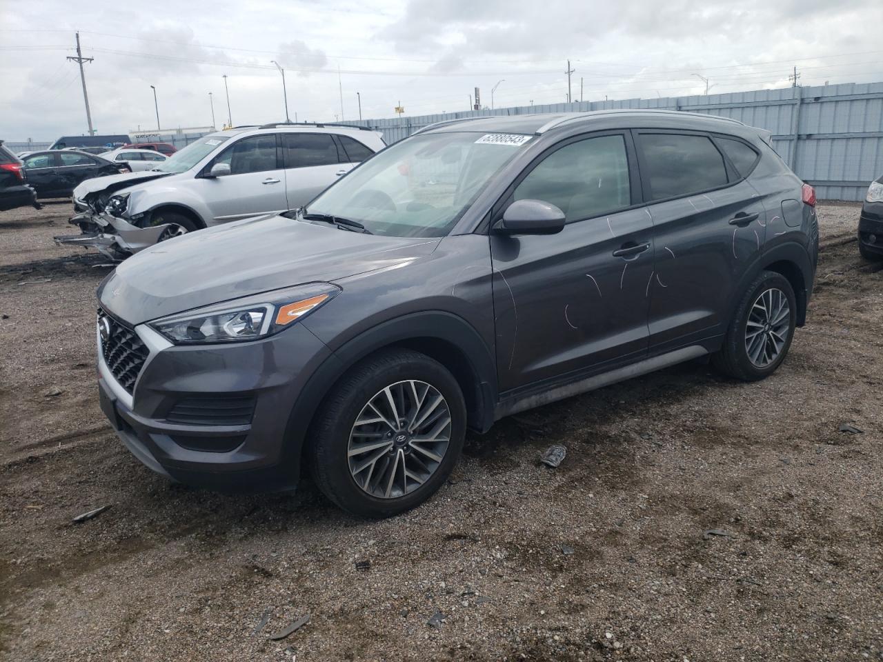 HYUNDAI TUCSON 2021 km8j3cal4mu341420