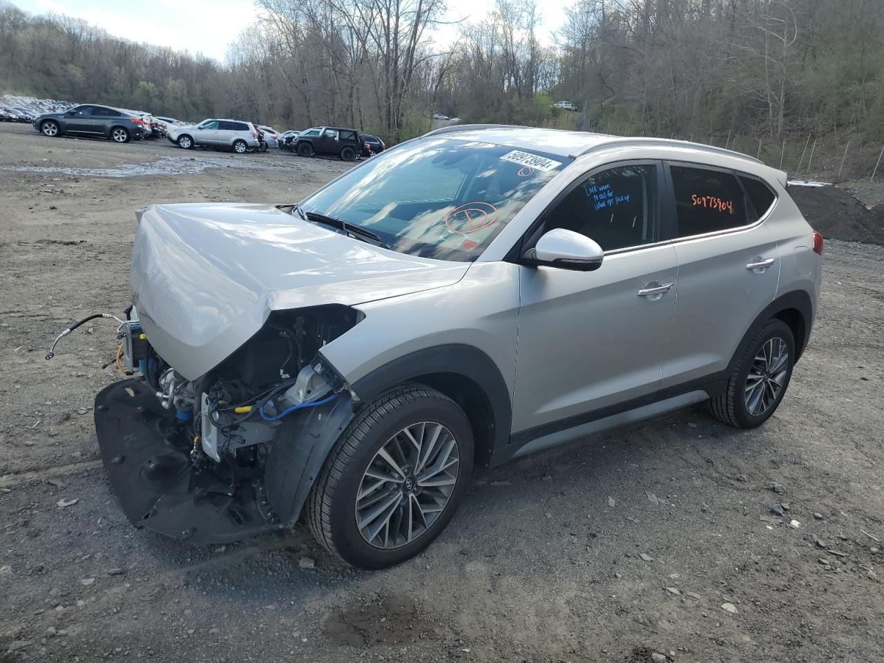 HYUNDAI TUCSON 2021 km8j3cal4mu364650