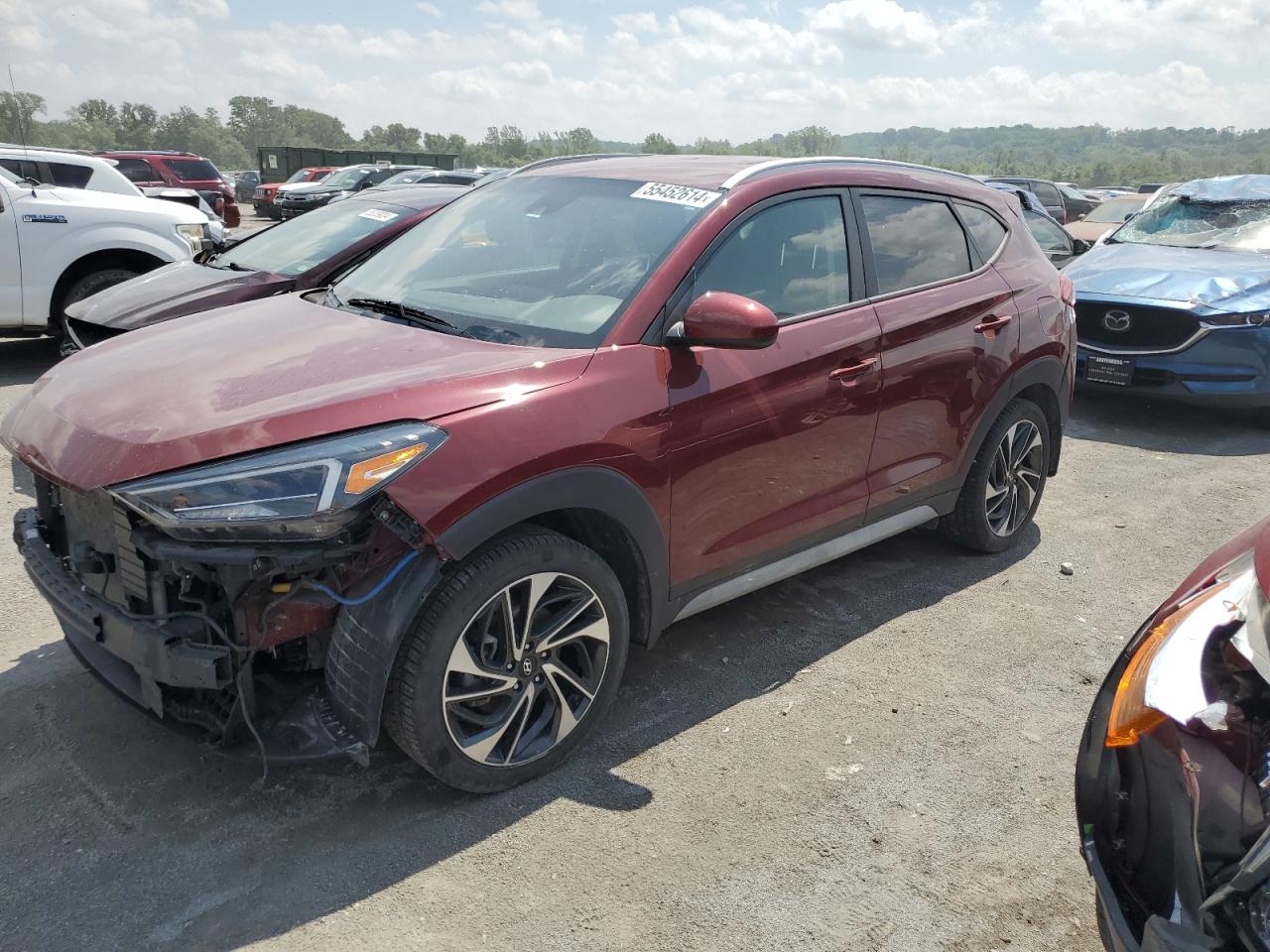 HYUNDAI TUCSON 2020 km8j3cal7lu266582