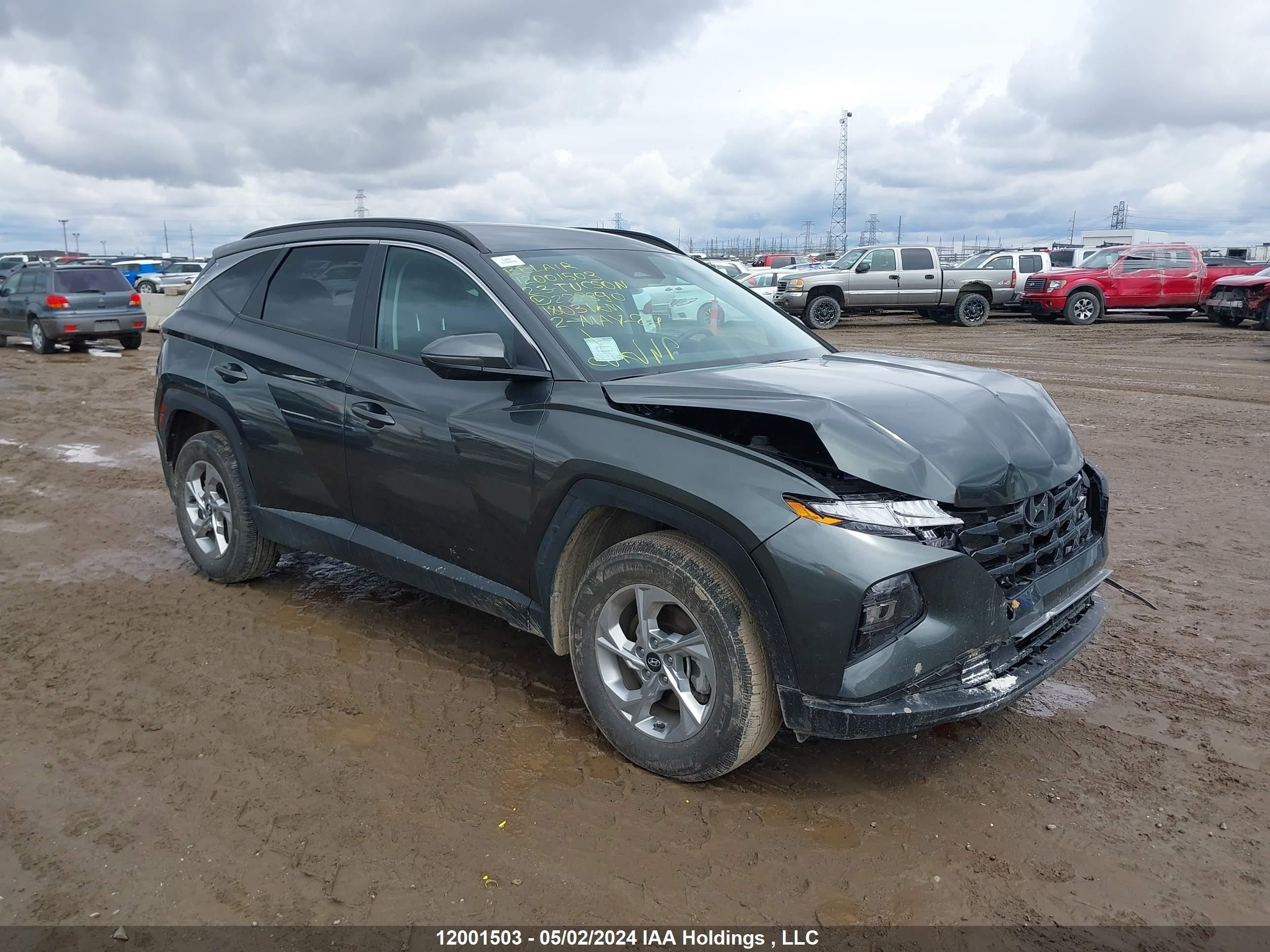 HYUNDAI TUCSON 2023 km8jbcae4pu222890