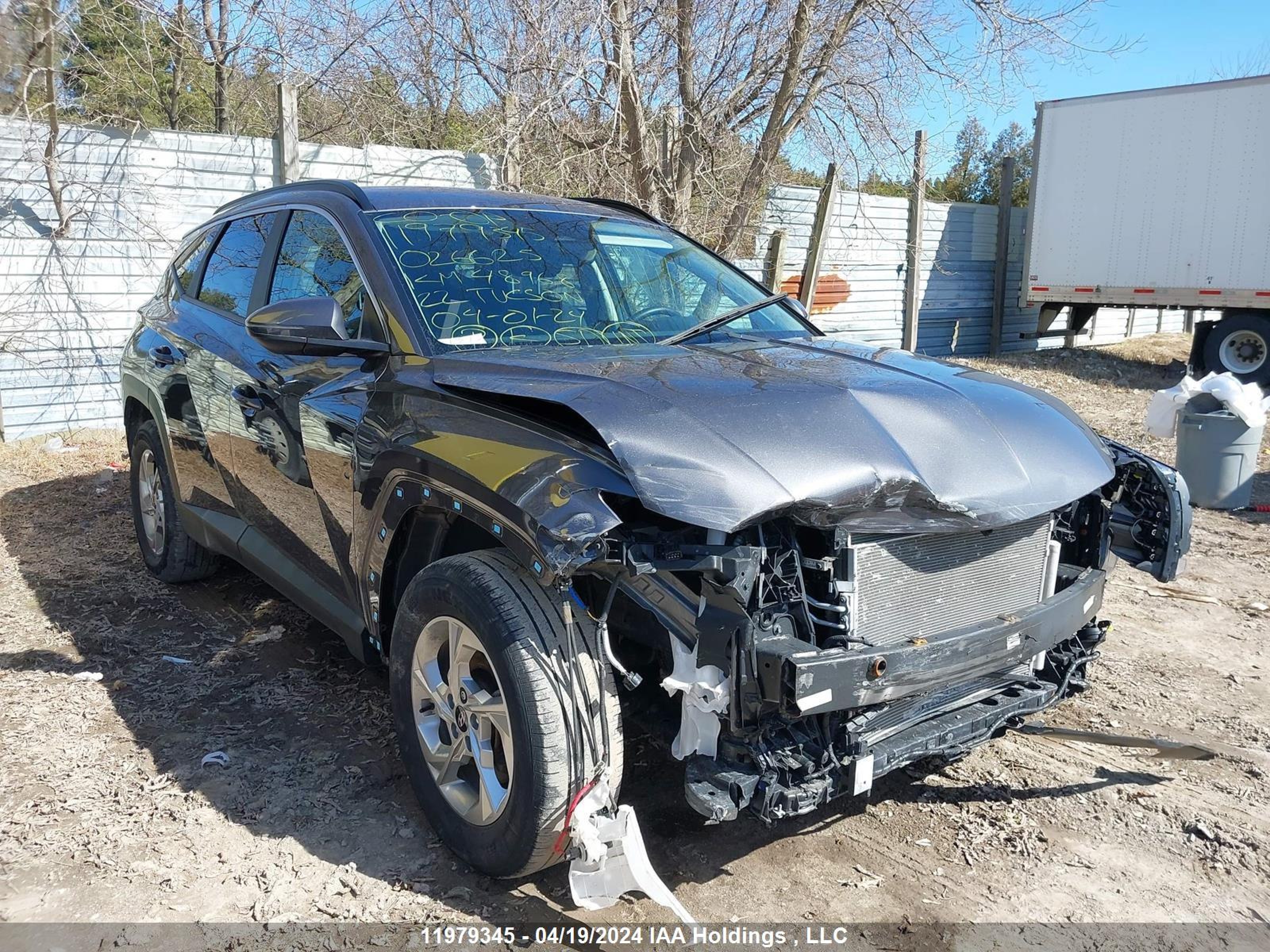 HYUNDAI TUCSON 2022 km8jbcae6nu026625