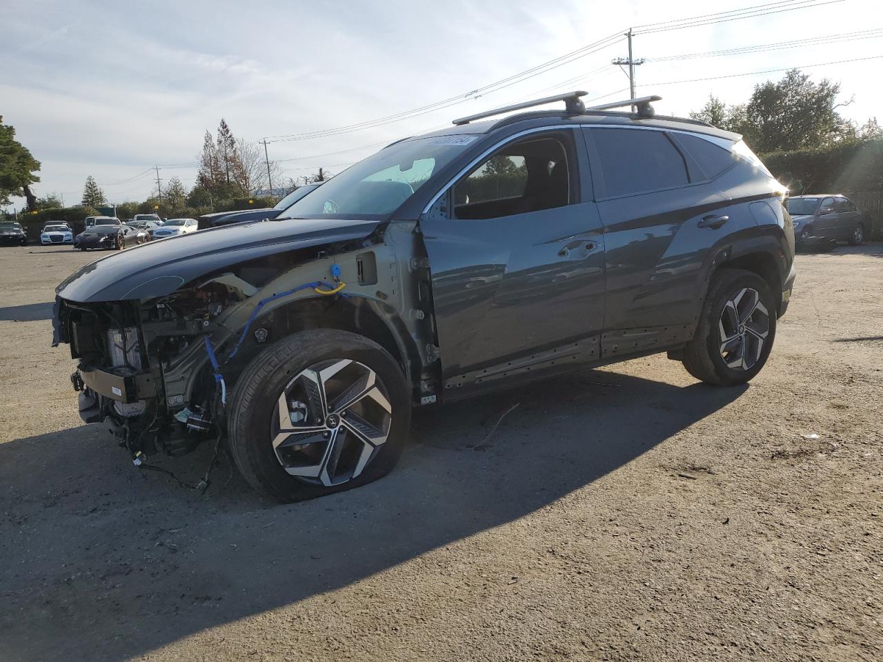 HYUNDAI TUCSON 2022 km8jbda23nu045533