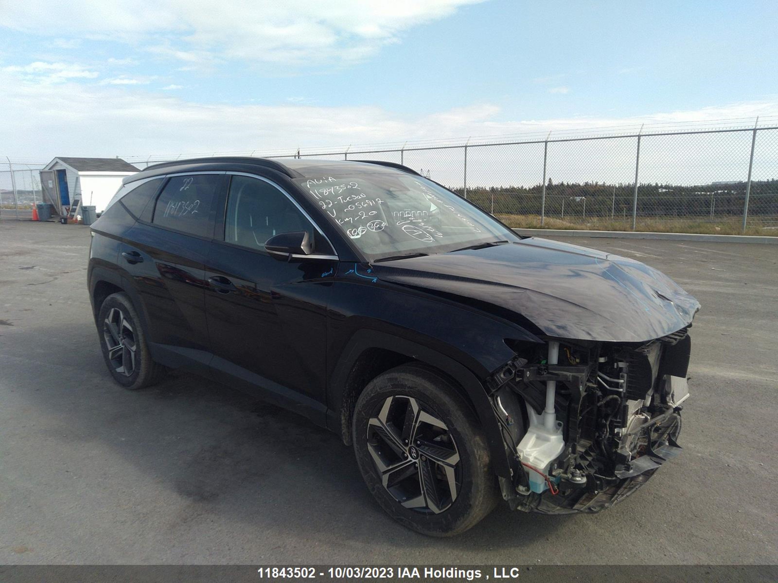 HYUNDAI TUCSON 2022 km8jcca11nu056917