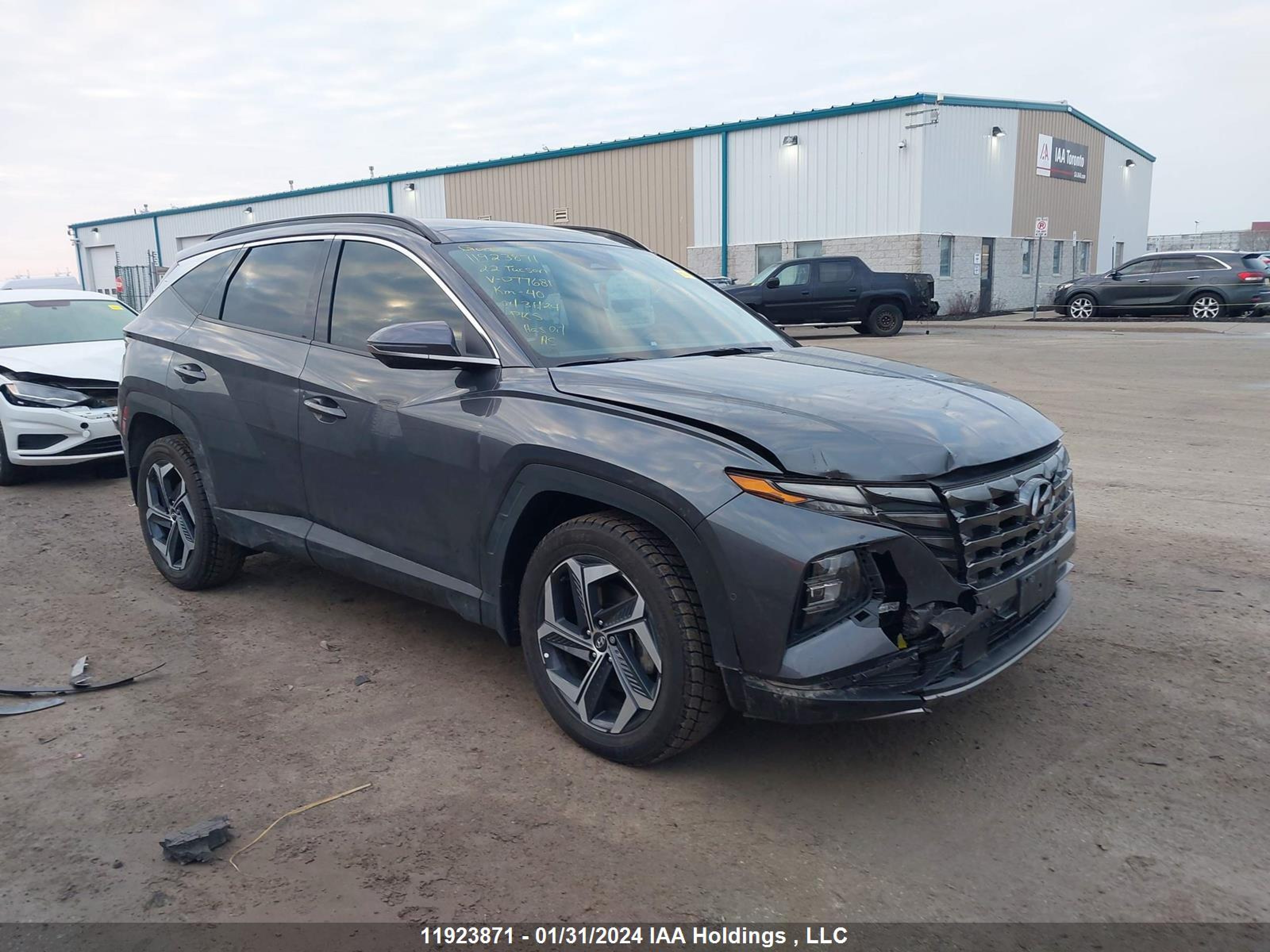 HYUNDAI TUCSON 2022 km8jcca14nu077681