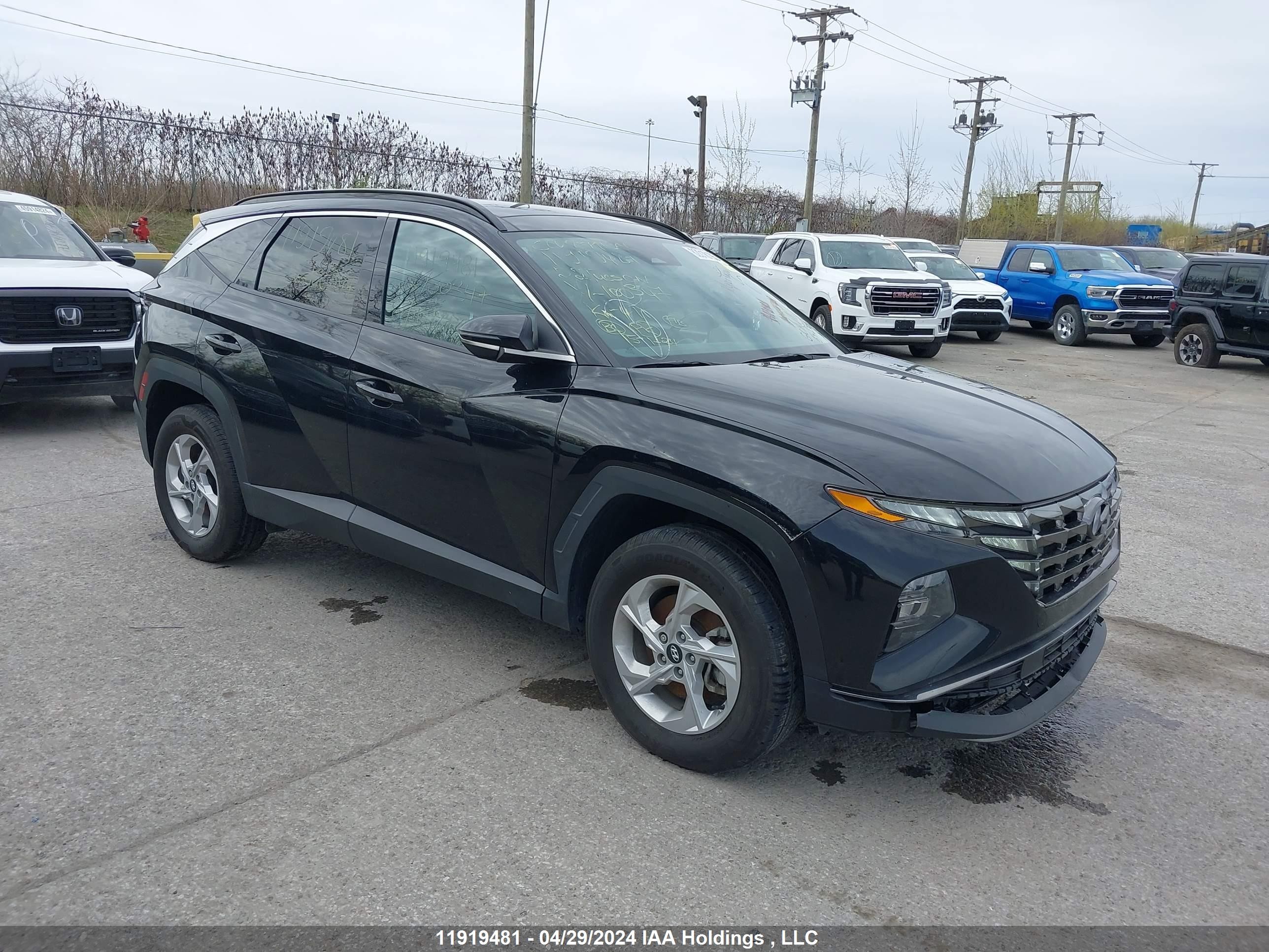 HYUNDAI TUCSON 2022 km8jccae6nu100347