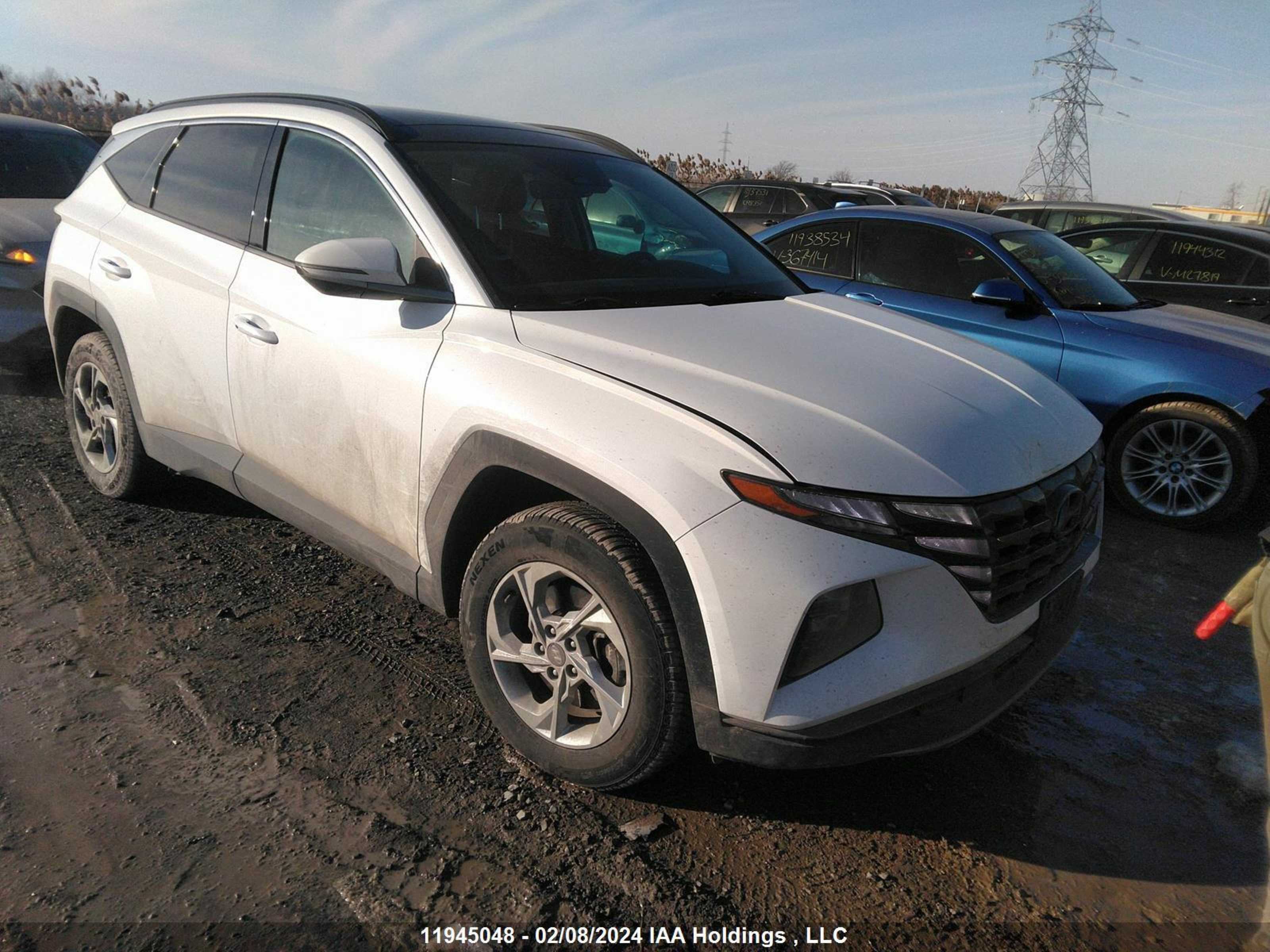 HYUNDAI TUCSON 2022 km8jccae7nu039980