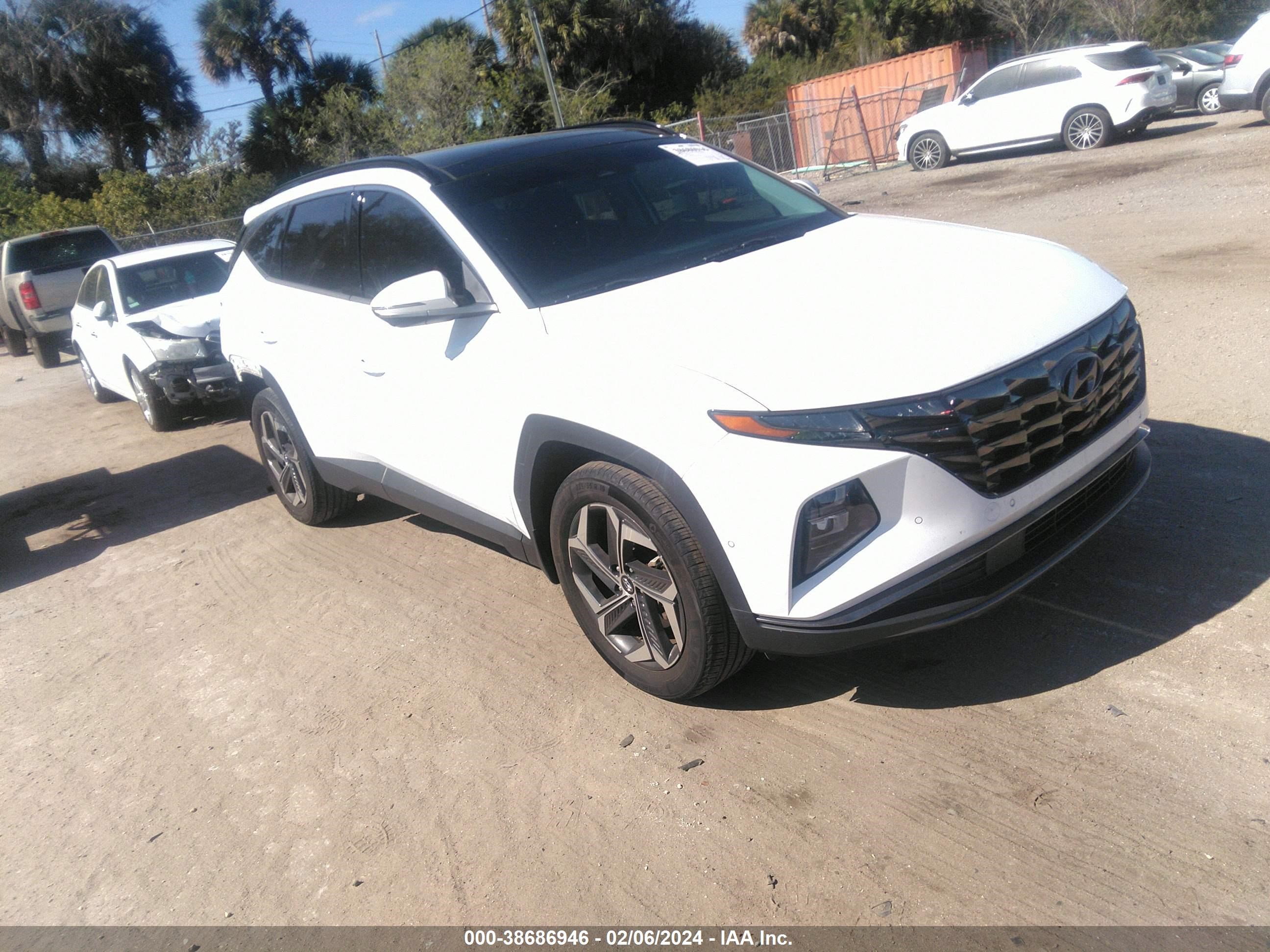 HYUNDAI TUCSON 2022 km8jeca12nu031812