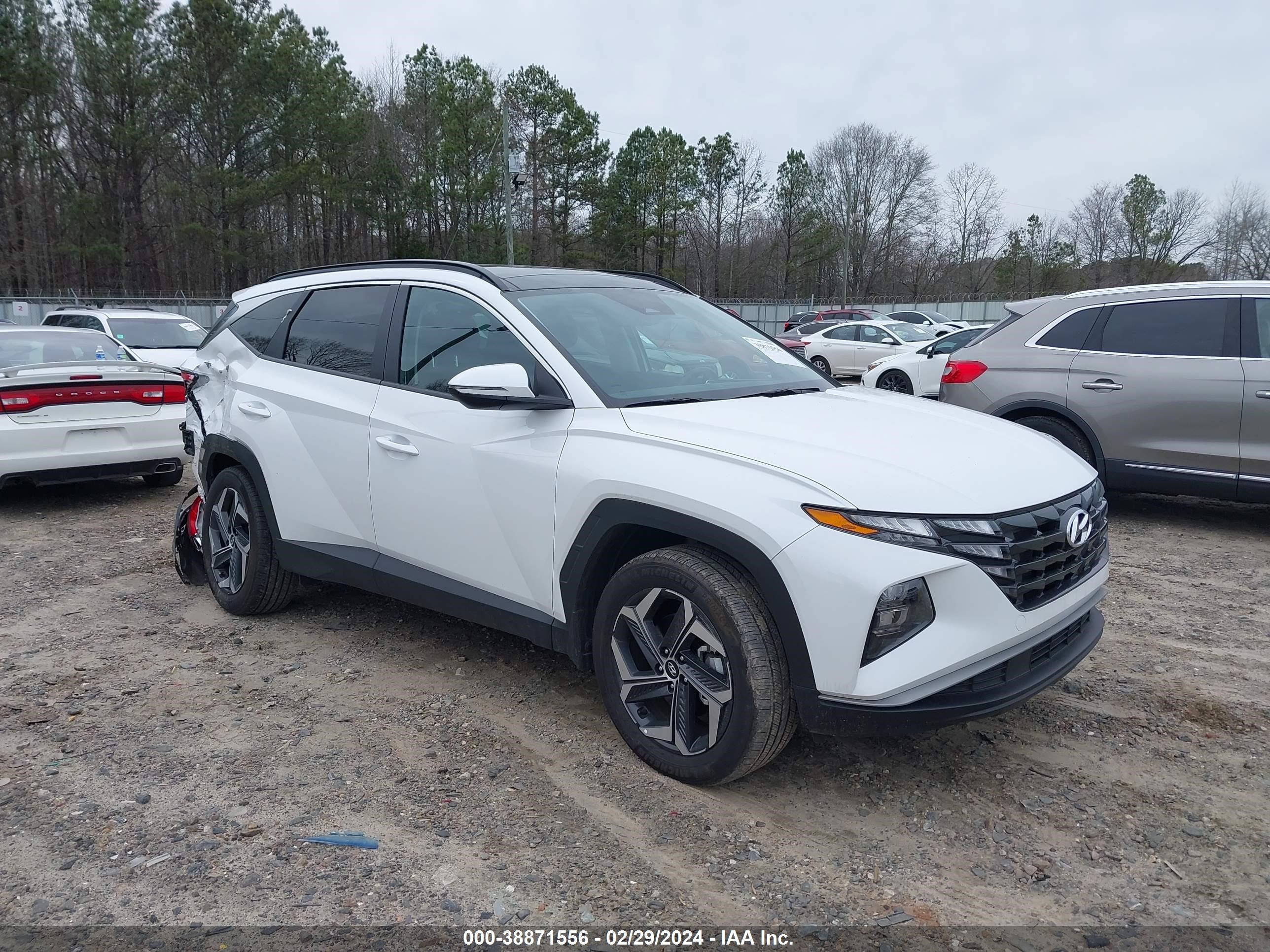 HYUNDAI TUCSON 2022 km8jfca11nu074020