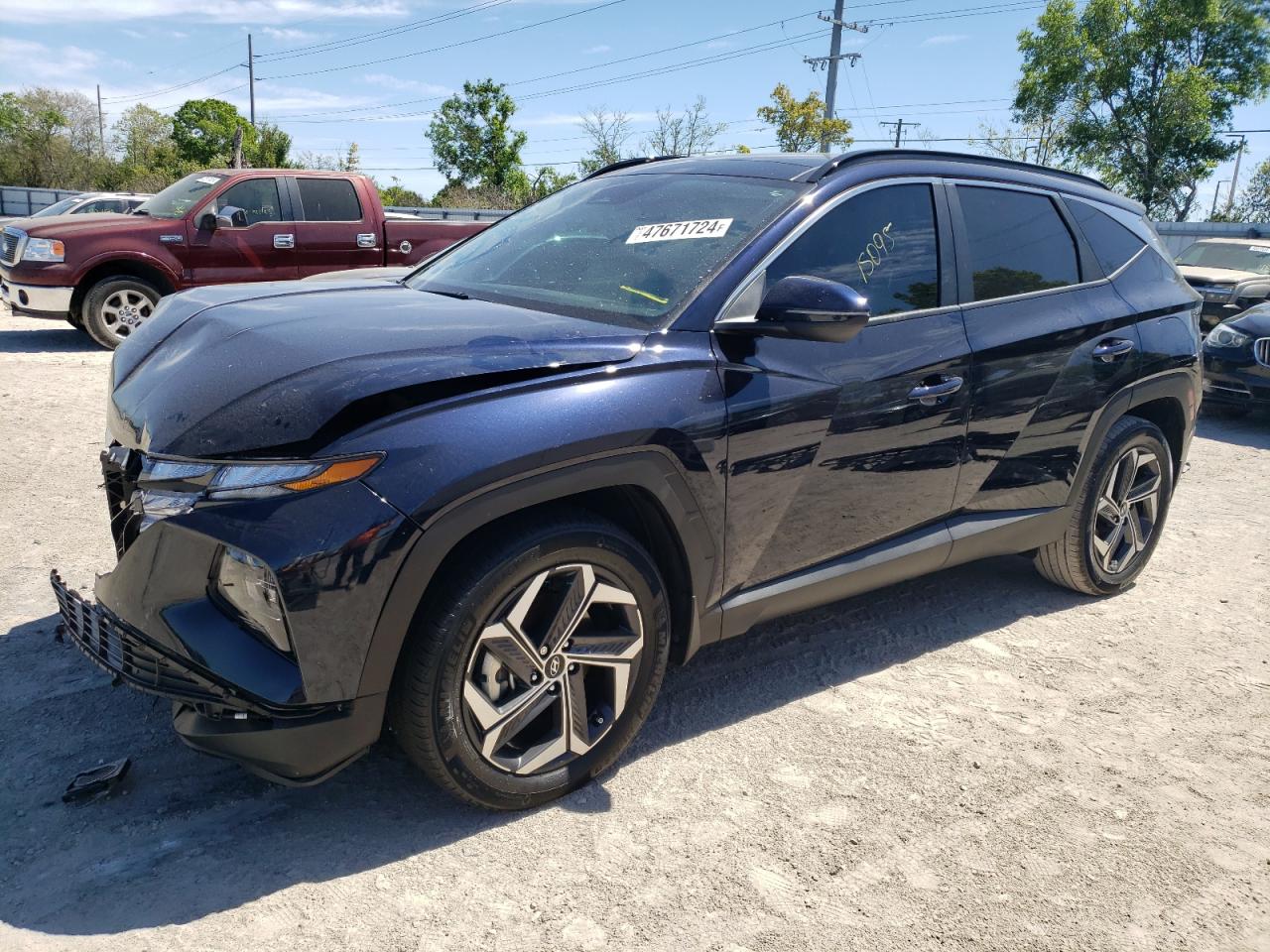 HYUNDAI TUCSON 2023 km8jfca13pu125732