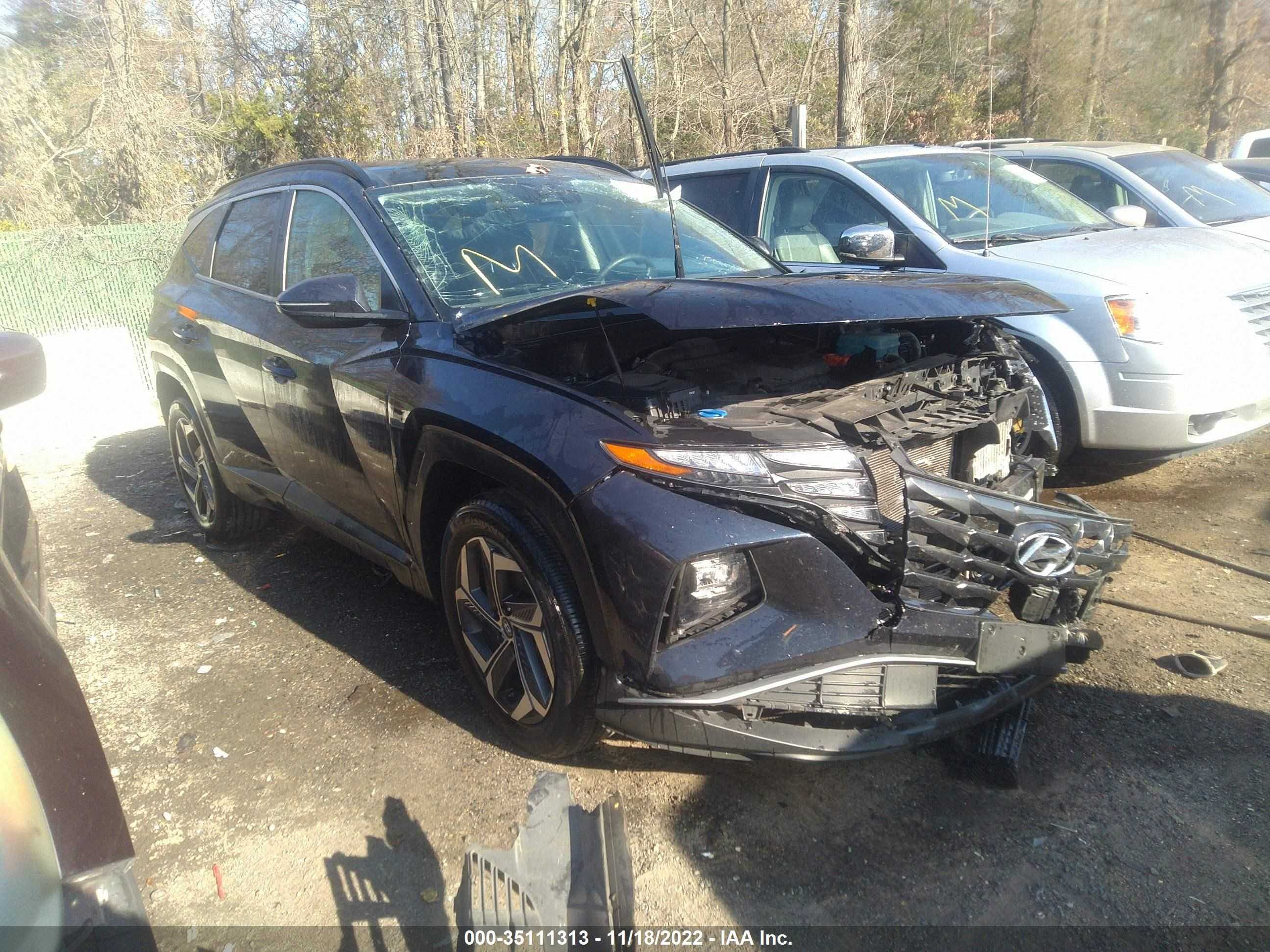 HYUNDAI TUCSON 2022 km8jfca16nu027341