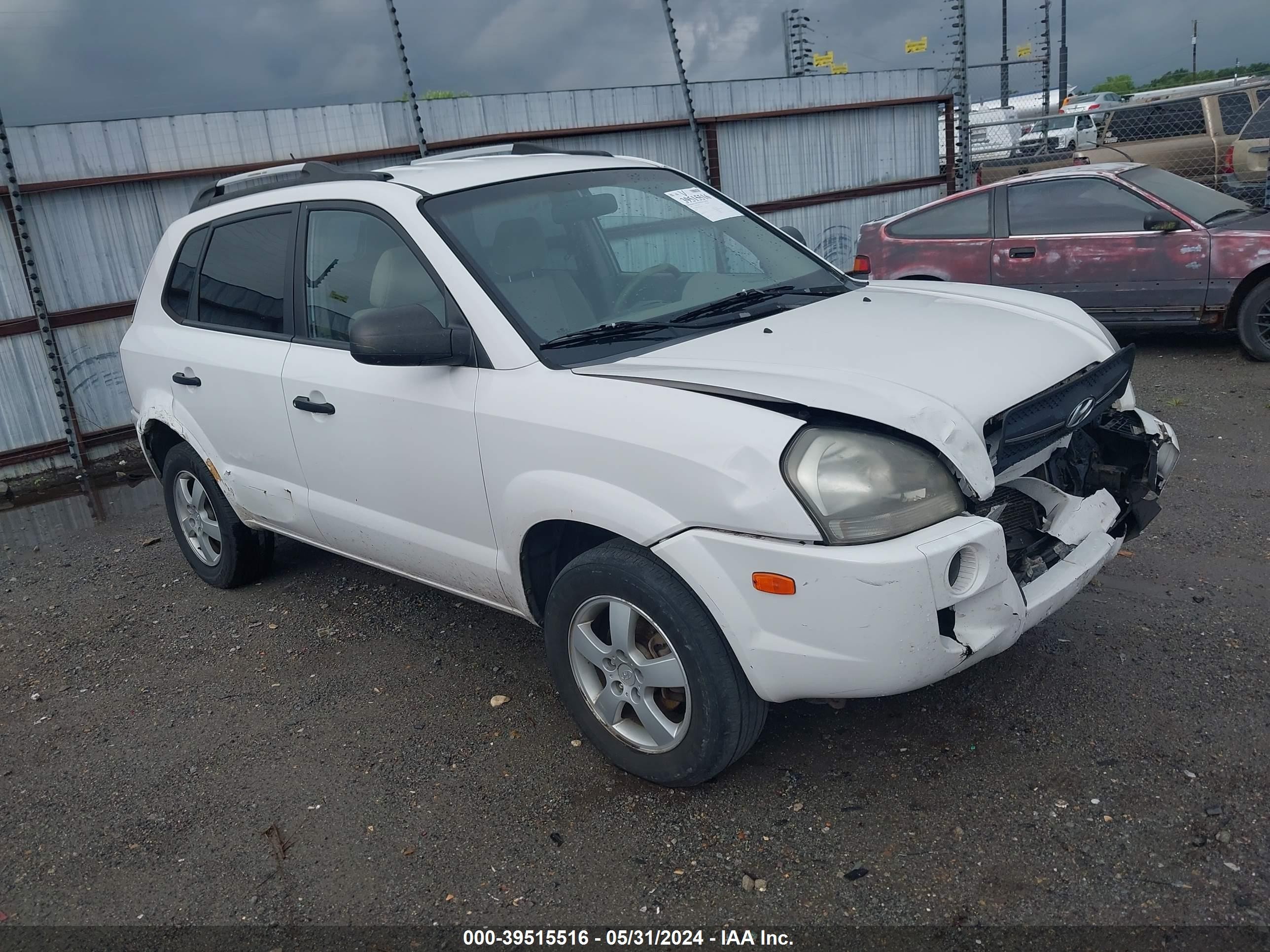 HYUNDAI TUCSON 2005 km8jm12b05u110958