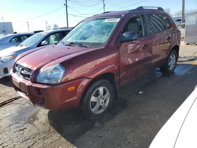 HYUNDAI TUCSON 2007 km8jm12b07u563044