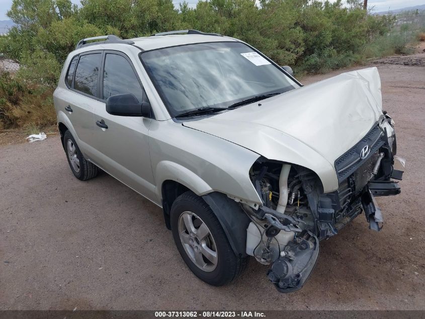 HYUNDAI TUCSON 2008 km8jm12b08u830880