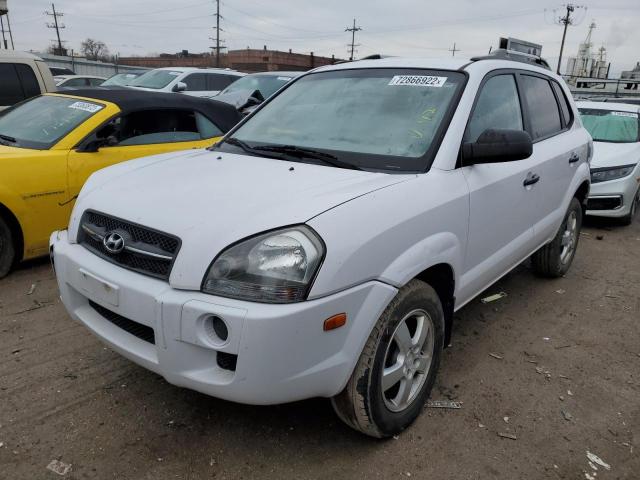 HYUNDAI TUCSON 2008 km8jm12b08u858534