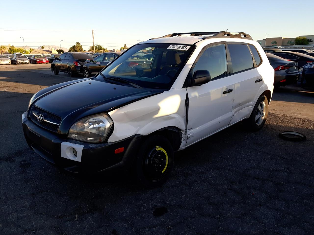 HYUNDAI TUCSON 2006 km8jm12b16u251684