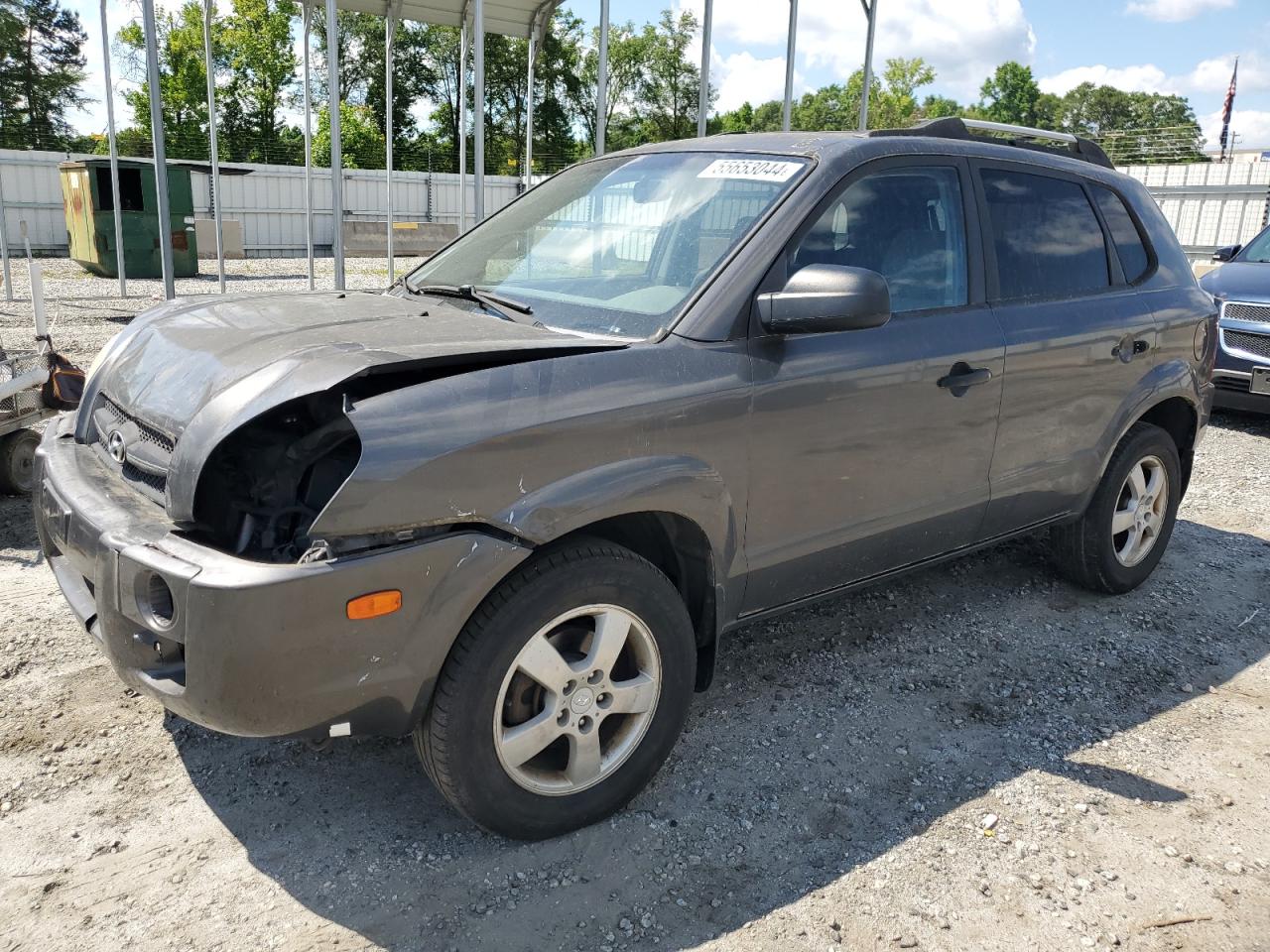 HYUNDAI TUCSON 2007 km8jm12b17u525242