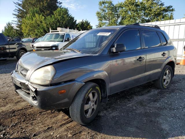 HYUNDAI TUCSON GLS 2008 km8jm12b18u732702