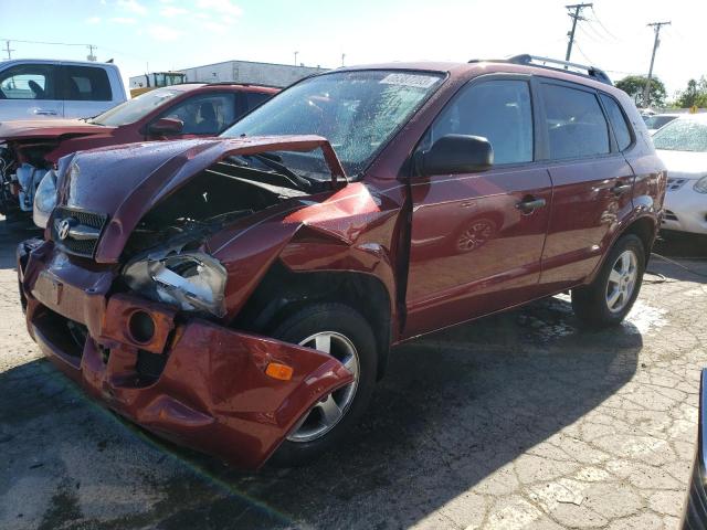 HYUNDAI TUCSON GLS 2008 km8jm12b18u871681