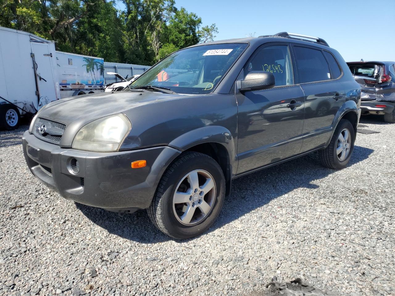 HYUNDAI TUCSON 2007 km8jm12b27u526058