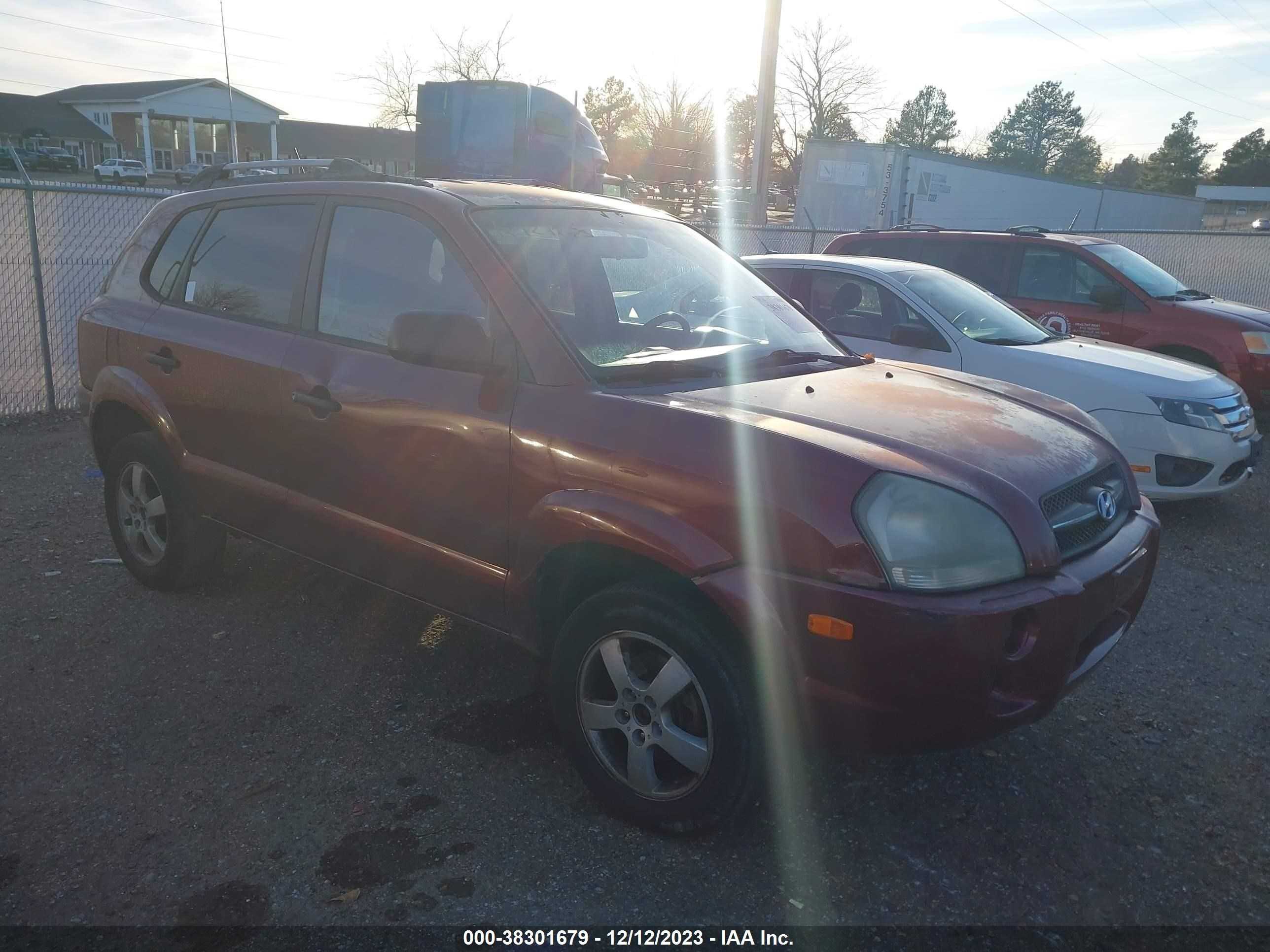 HYUNDAI TUCSON 2008 km8jm12b28u856994