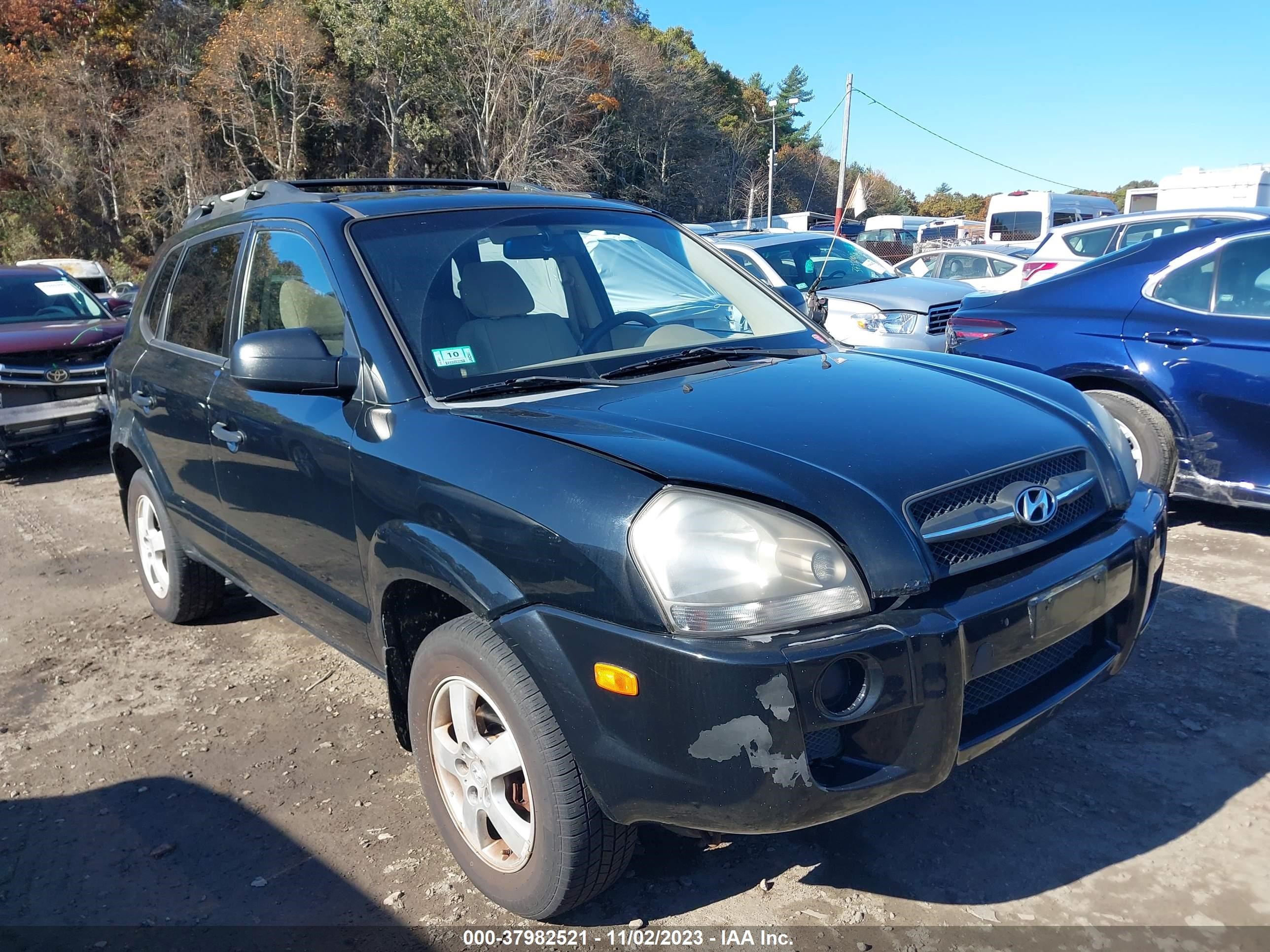 HYUNDAI TUCSON 2008 km8jm12b28u895780