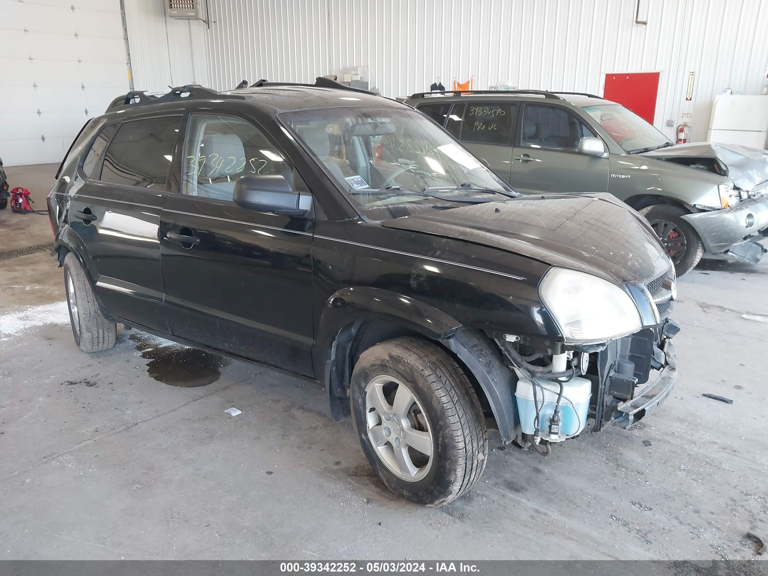 HYUNDAI TUCSON 2006 km8jm12b36u279552