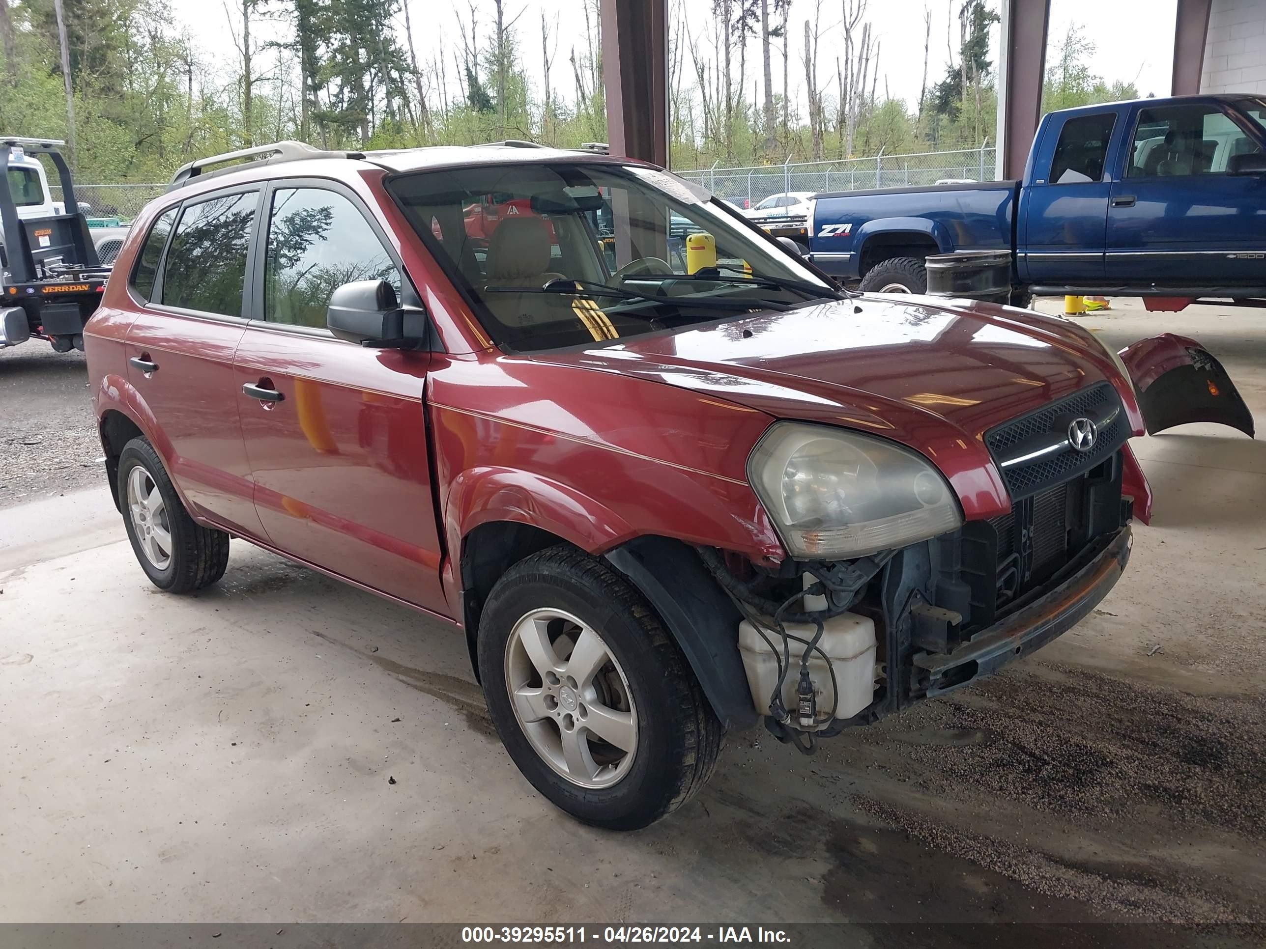 HYUNDAI TUCSON 2007 km8jm12b37u556914