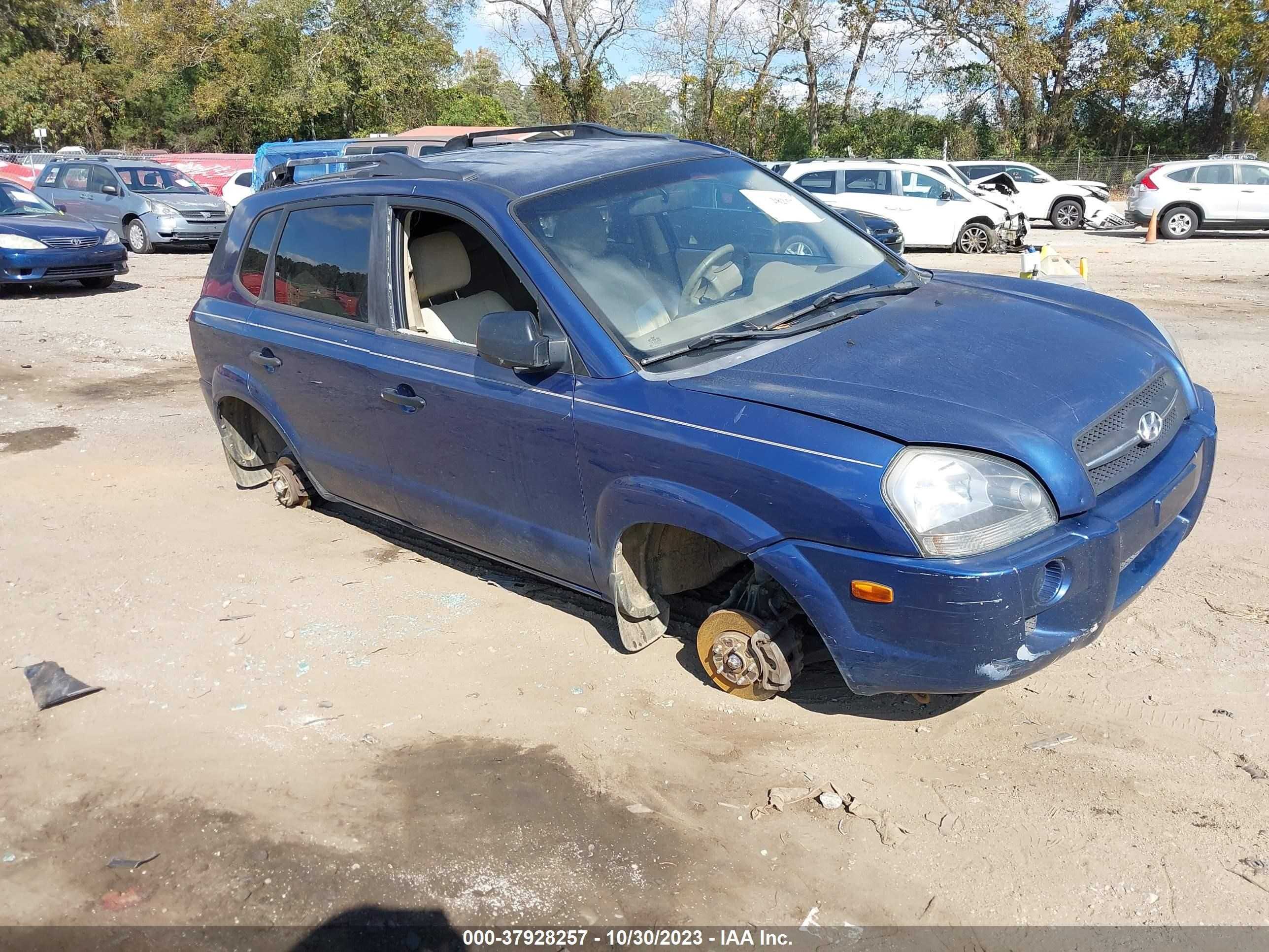 HYUNDAI TUCSON 2008 km8jm12b38u819422