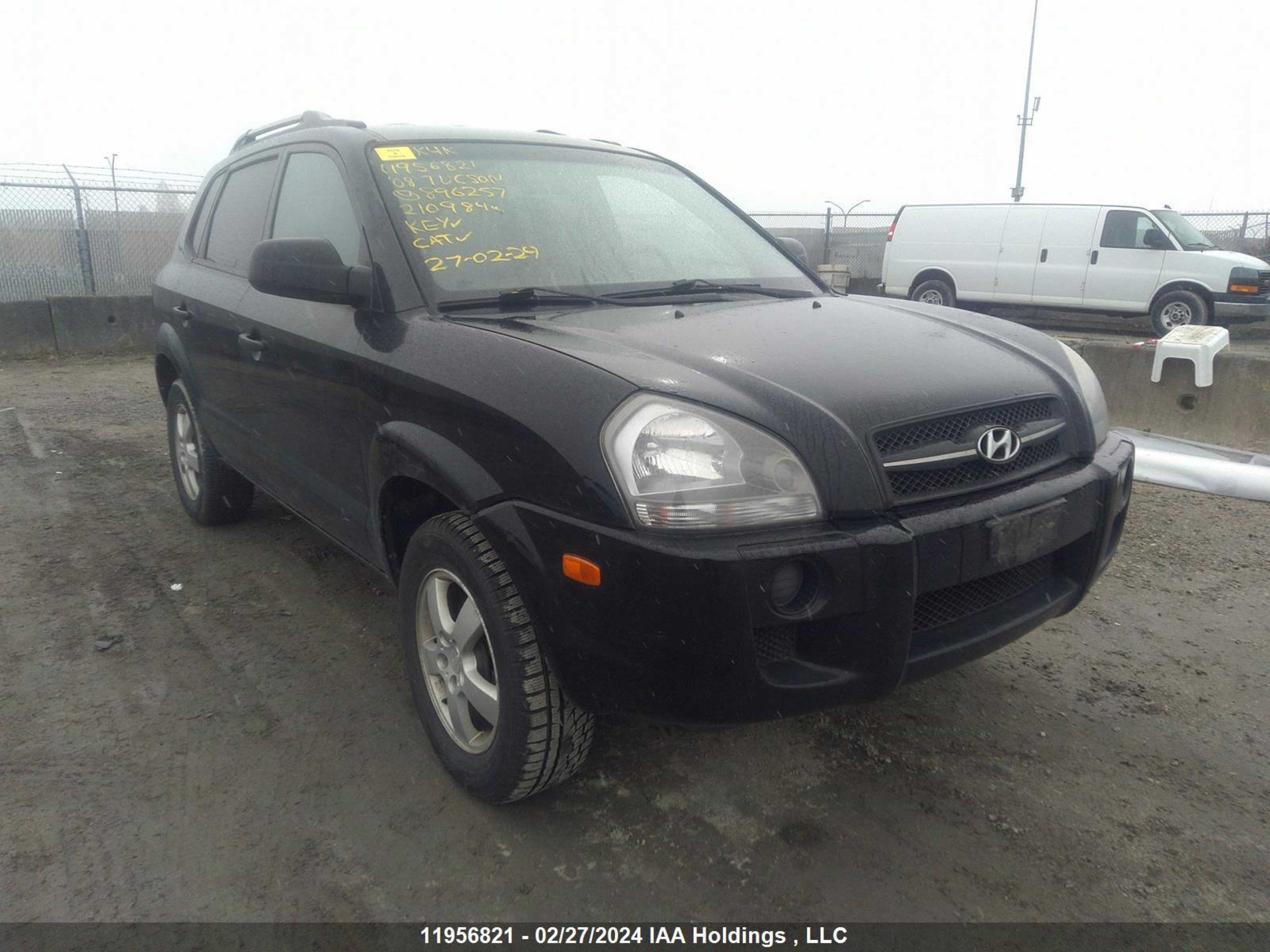 HYUNDAI TUCSON 2008 km8jm12b38u896257