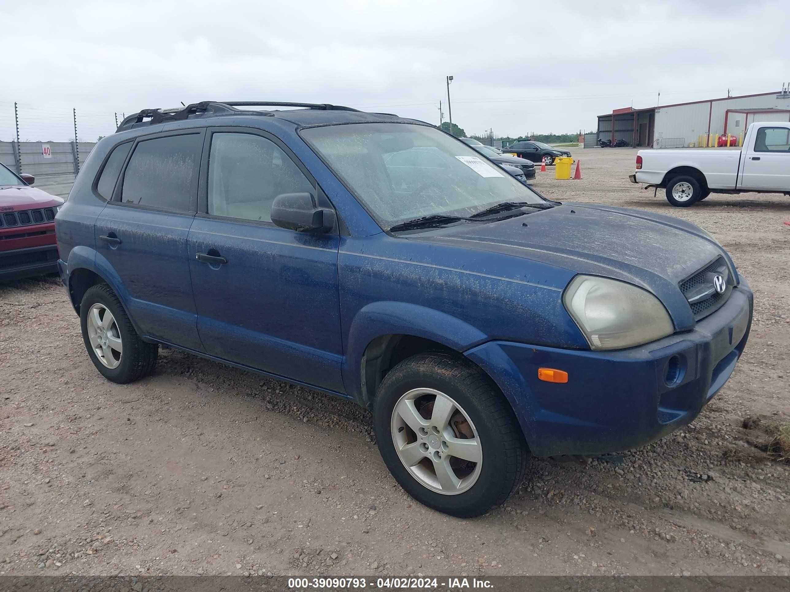 HYUNDAI TUCSON 2006 km8jm12b46u337362