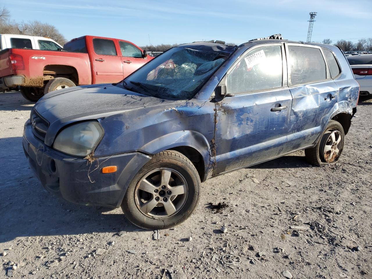 HYUNDAI TUCSON 2007 km8jm12b47u500674